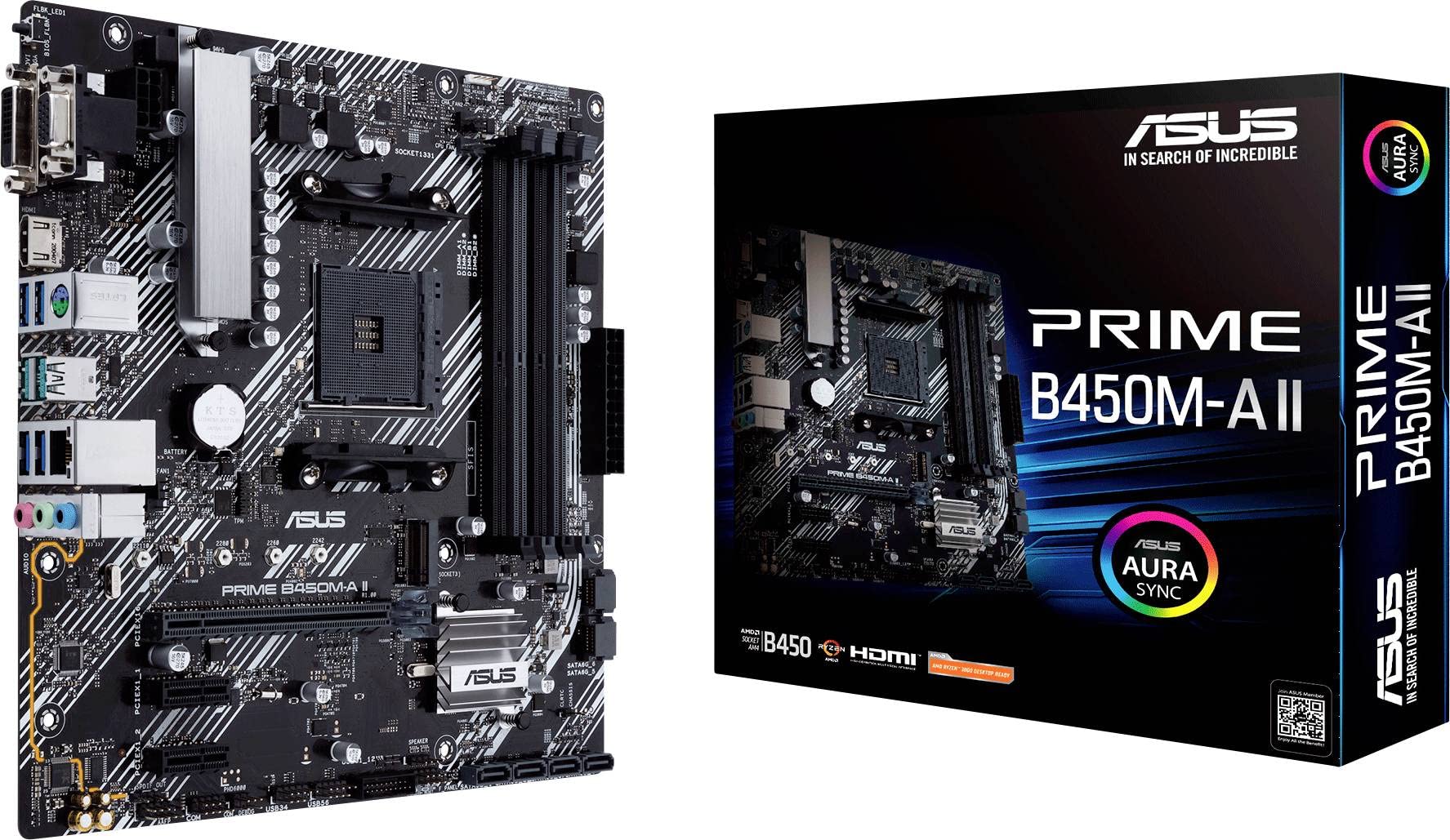Ryzen 5 3500、PRIME B450M-A、RAM 8Gbセット PreetX™ Desktop Gaming PC AMD Ryzen 5 3500(6 cores),8GB Ram