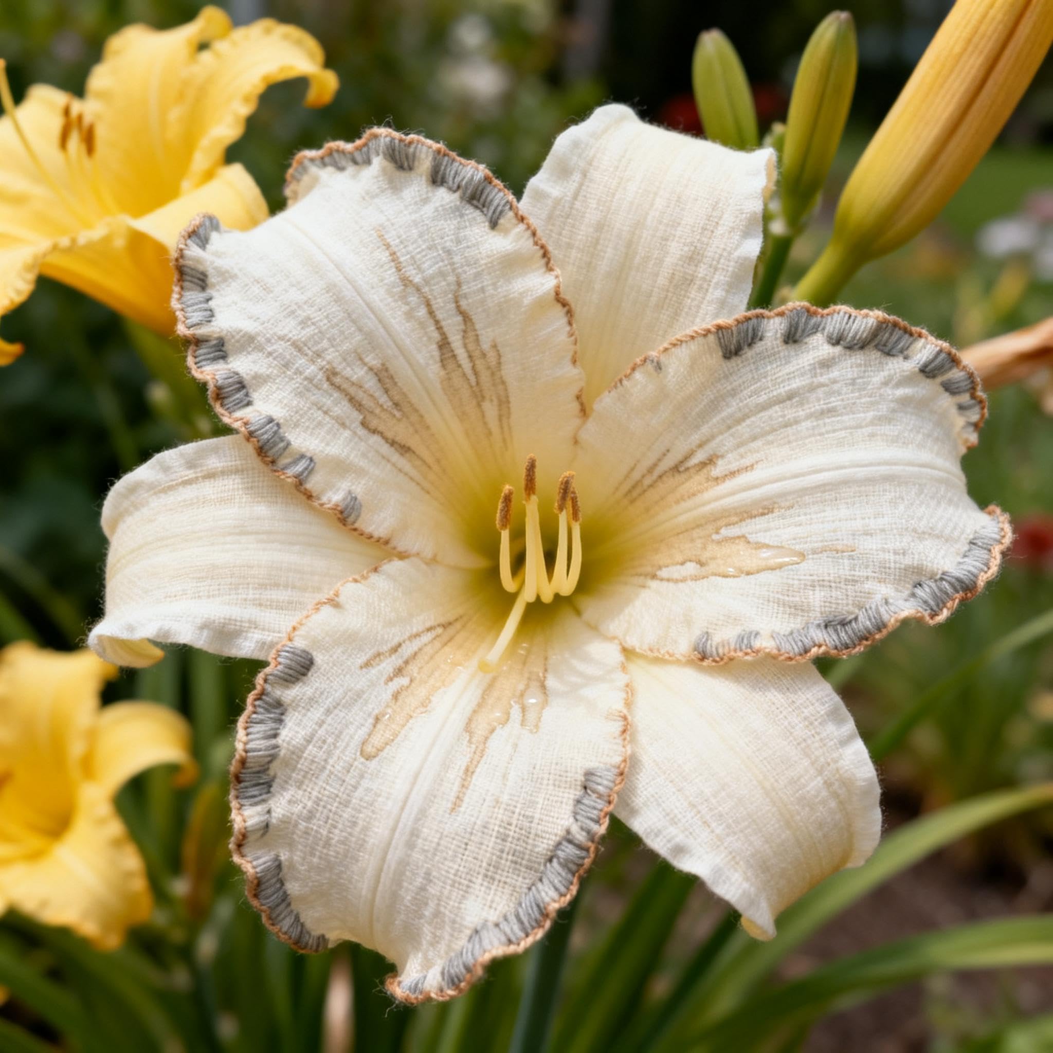 Perennial/DaylilyBulbs for Planting Now UK,Daylily Bulbs/Excellent Display Indoor,Can Be Potted Aromatic-4bulbs-F