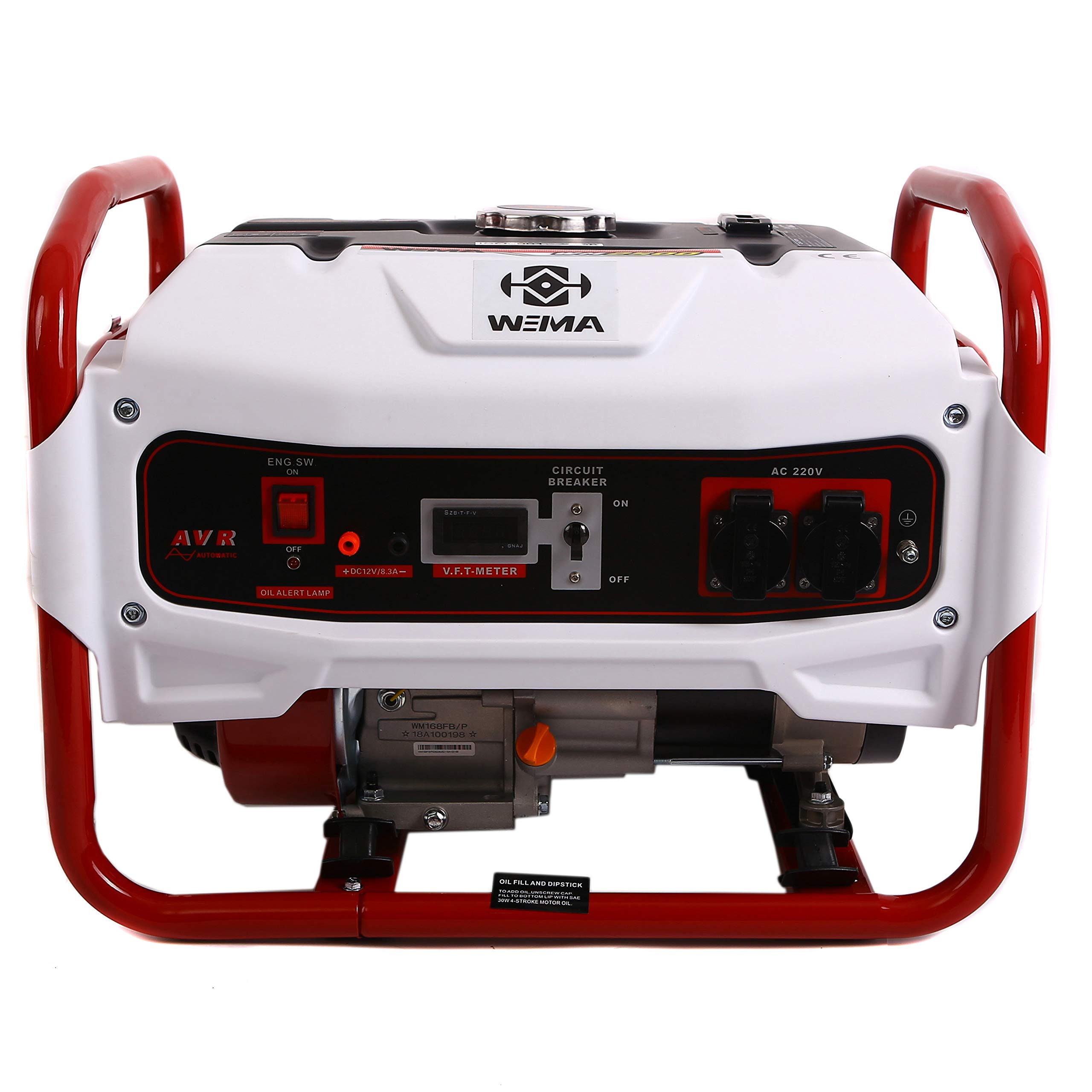 Generator prądu Weima WM3200B generator awaryjny agregat prądotwórczy benzynowy generator prądu