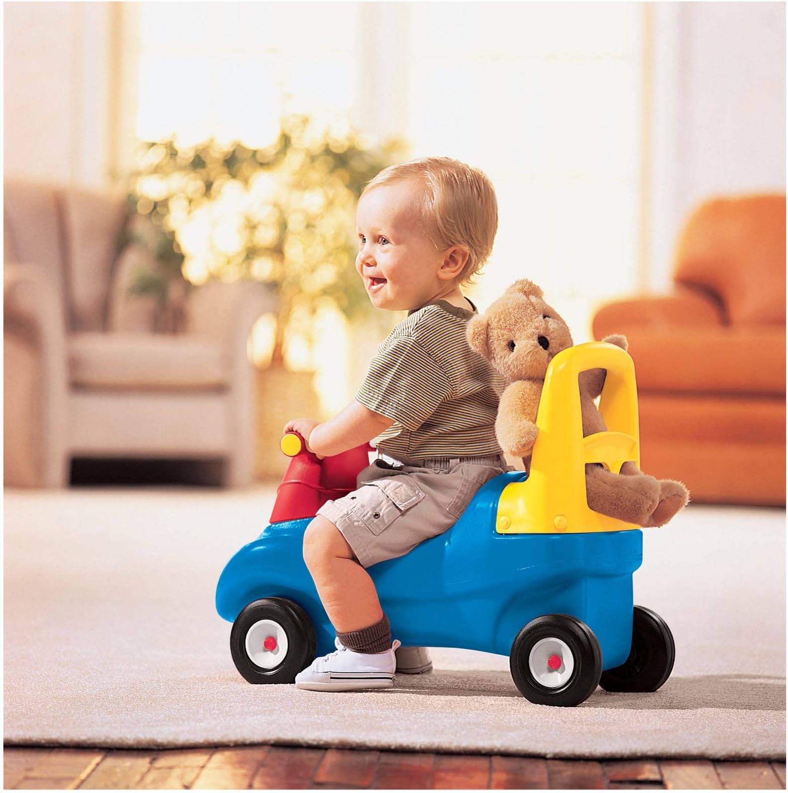 little tikes push and ride racer