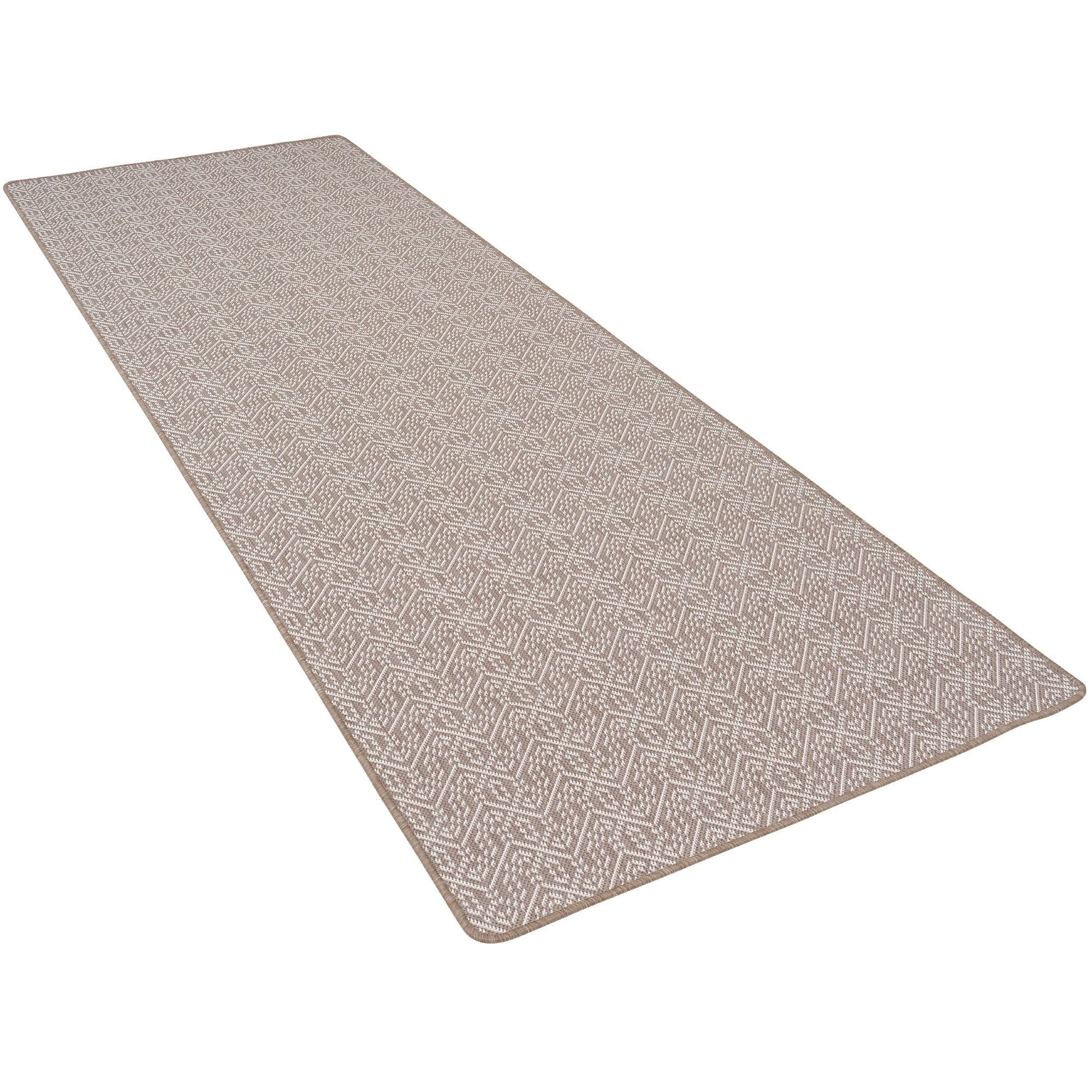 Snapstyle Tapis d’intérieur et d’extérieur Cape Cod Taupe Trend – Réversible, résistant aux UV et imperméable – Idéal pour Balcon, terrasse et Couloir