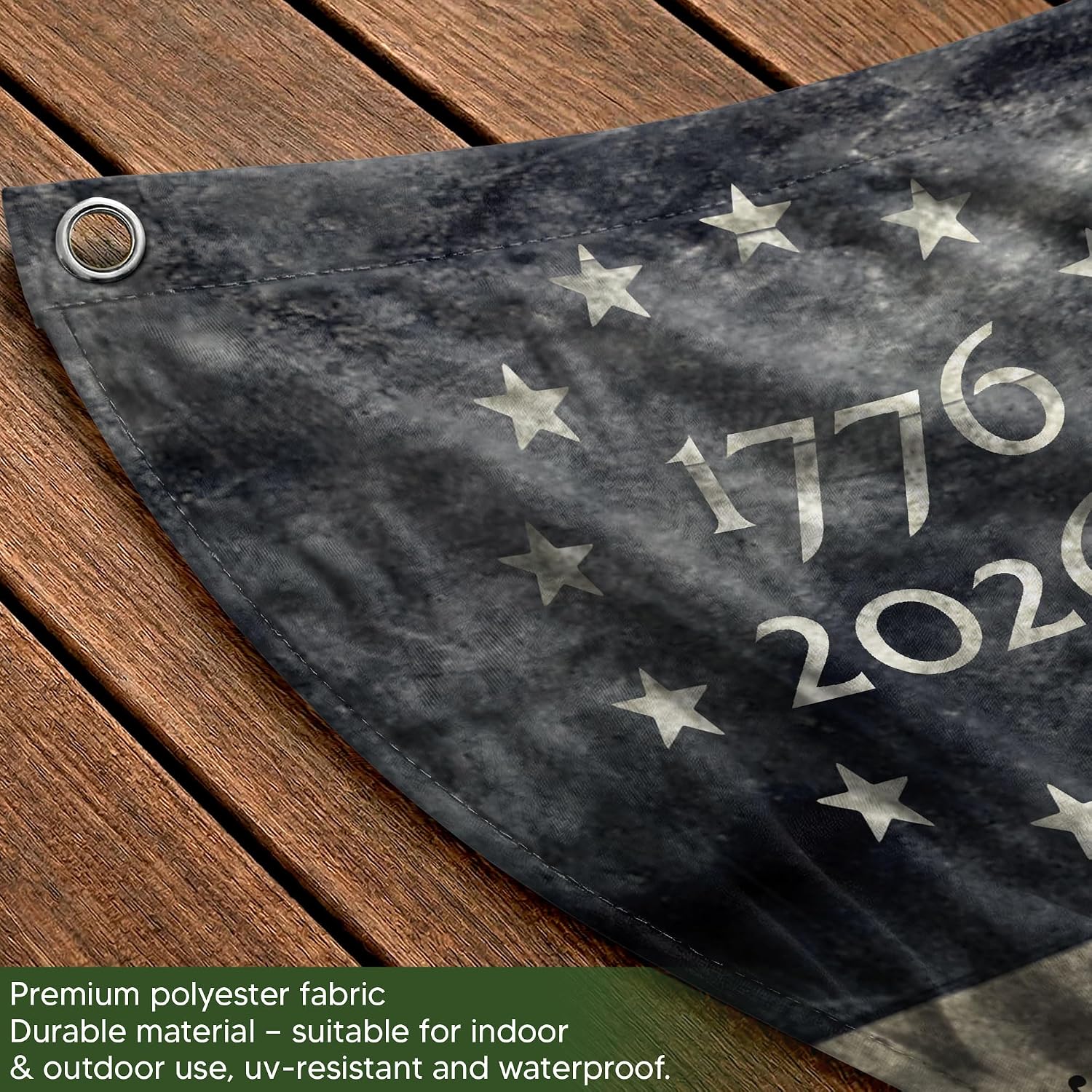 2 PCS 250 Years Of Freedom Flag 1.5x3 Ft, American Flags For Fence, 250th Anniversary America Flag, 1776-2026 Commemorative Banner, Patriotic Signs Hanging Decor House, Design Displayed On Both Sides 1