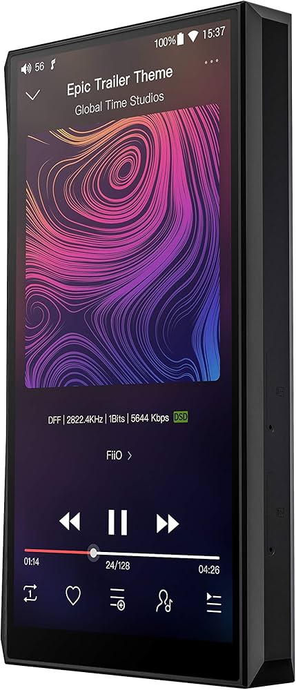 ポータブルプレーヤー Fiio m11 Digital Audio Player FiiO M11 32GB High Resolution Audio MP3 Player - Black for sale
