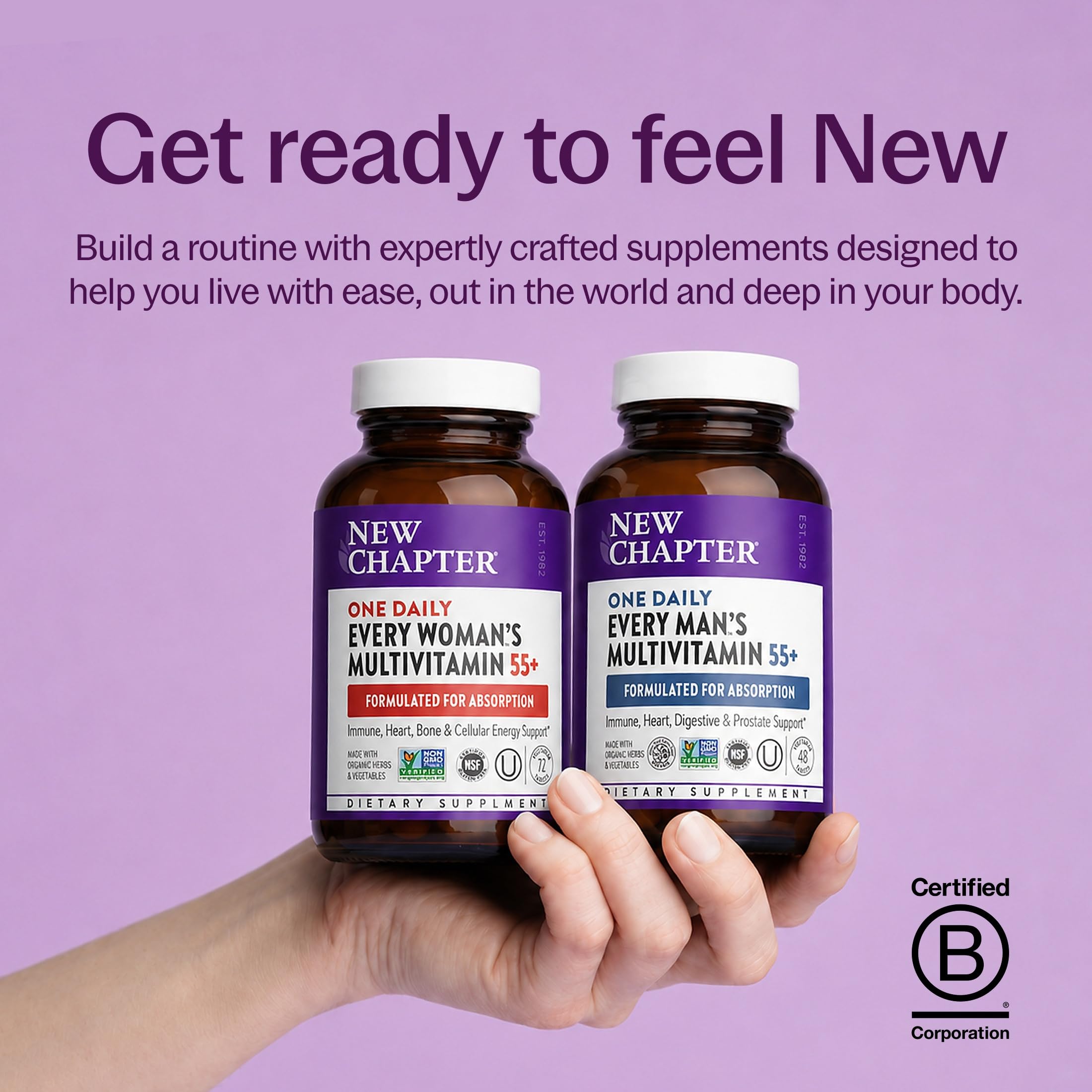 New Chapter Every Woman's One Daily 55+ Multivitamin, 96 Tablets — Amazon image 9