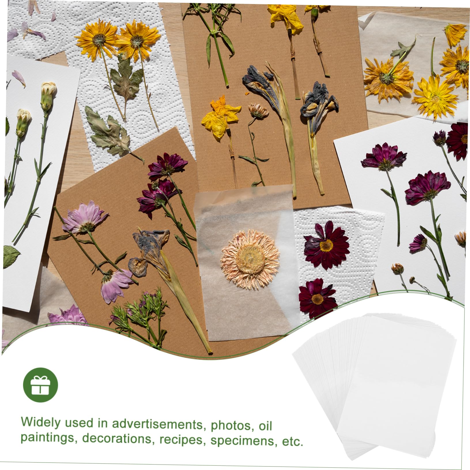 STOBOK Selbstklebende Laminierfolie mit Starker Haftung 100 Blatt aus Pvc Fotoschutzfolie und Glatter Oberfläche 5x7 Zoll für Selbstgemacht Bastelprojekte und Dokumente