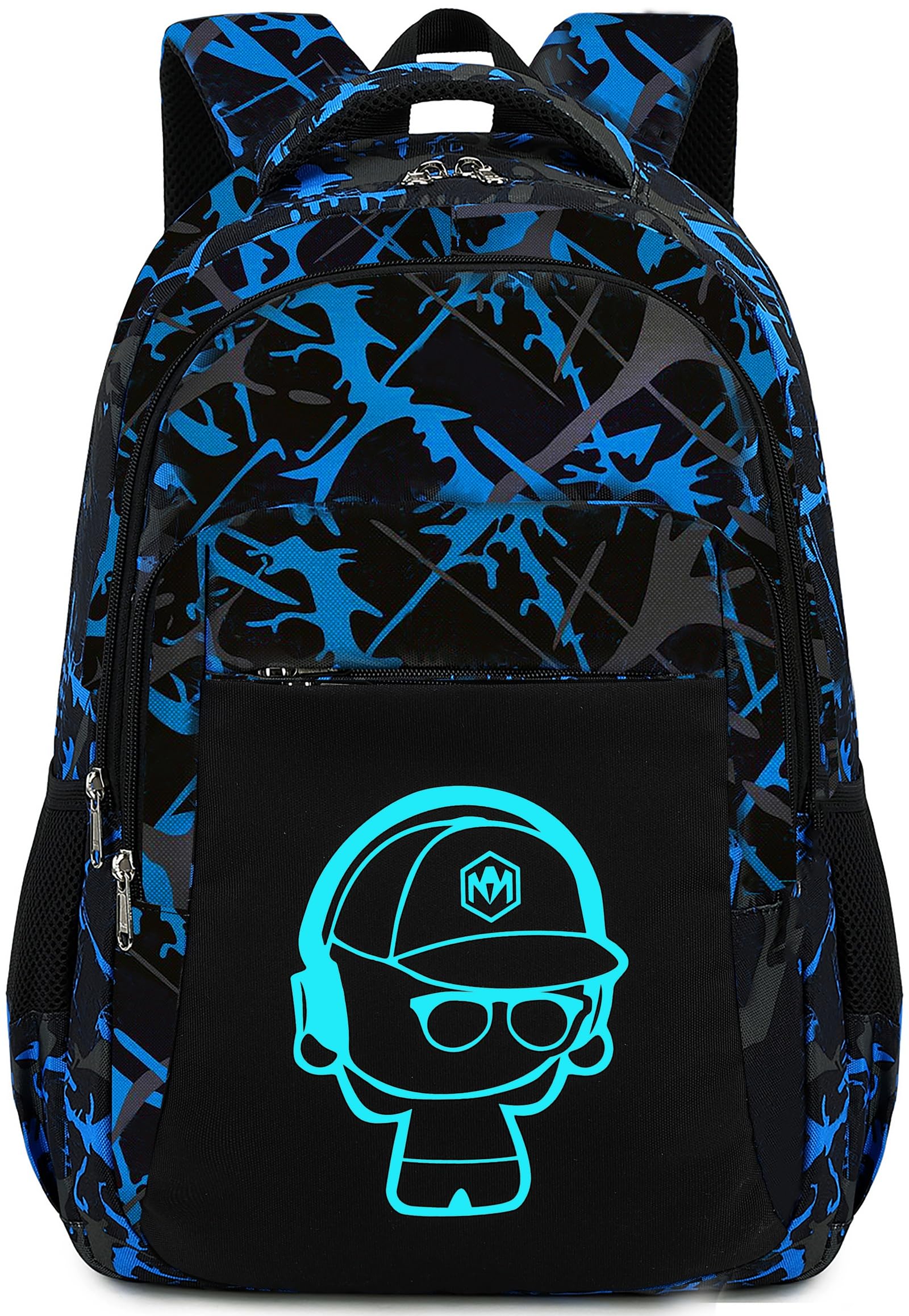 LEDAOU Kinder Rucksack für Jungen Mädchen Kid Rucksäcke Vors