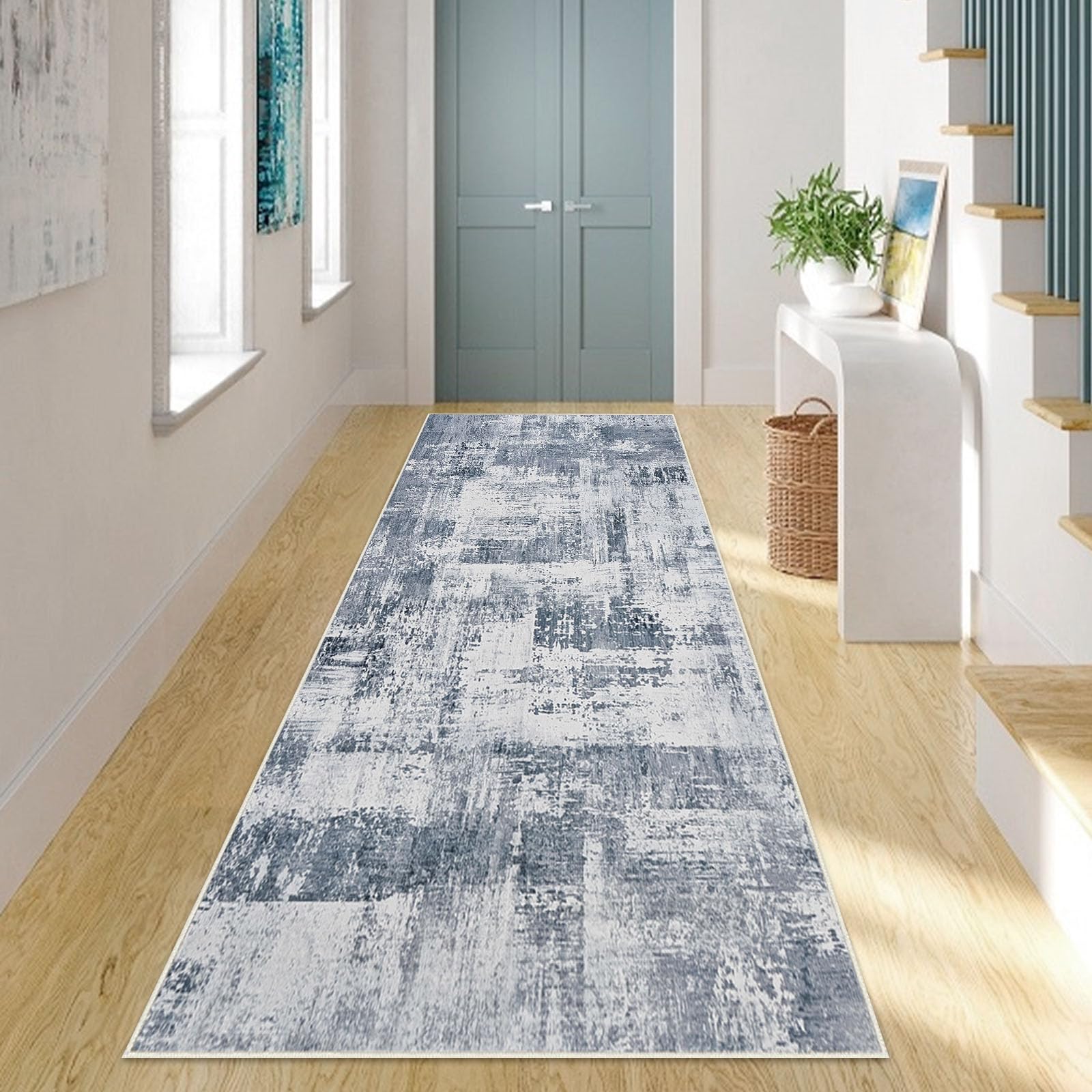 Aolawco Hallway Runner Rug, 65x180cm Non-Slip Carpet Runners