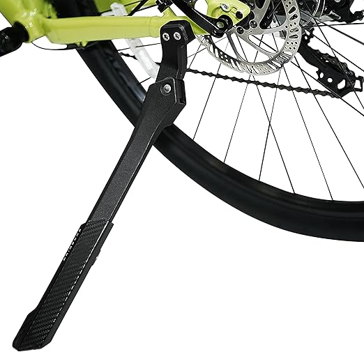 BV Bike Kickstand - Mountain Bike Kick Stand for 24-29" Bicycles - Adjustable Length, Non-Slip Sole, Aluminum Alloy Material - Bicycle Kickstand