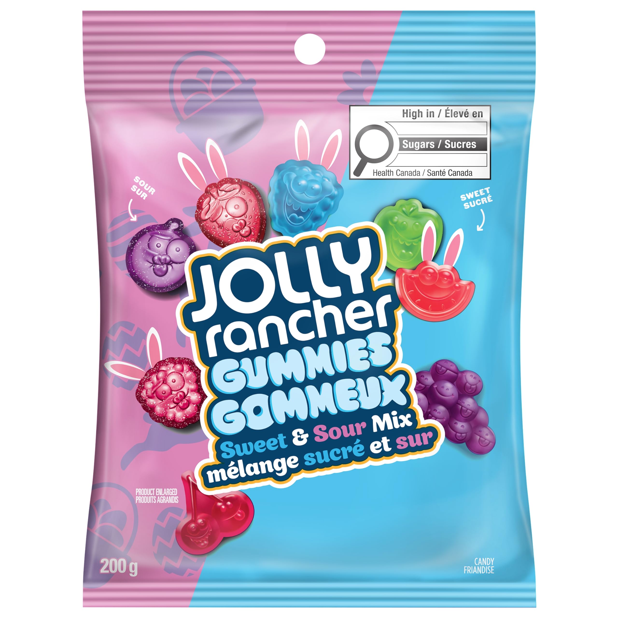 JOLLY RANCHER Gummies Sweet & Sour Mix 200g, Easter Candy, Easter