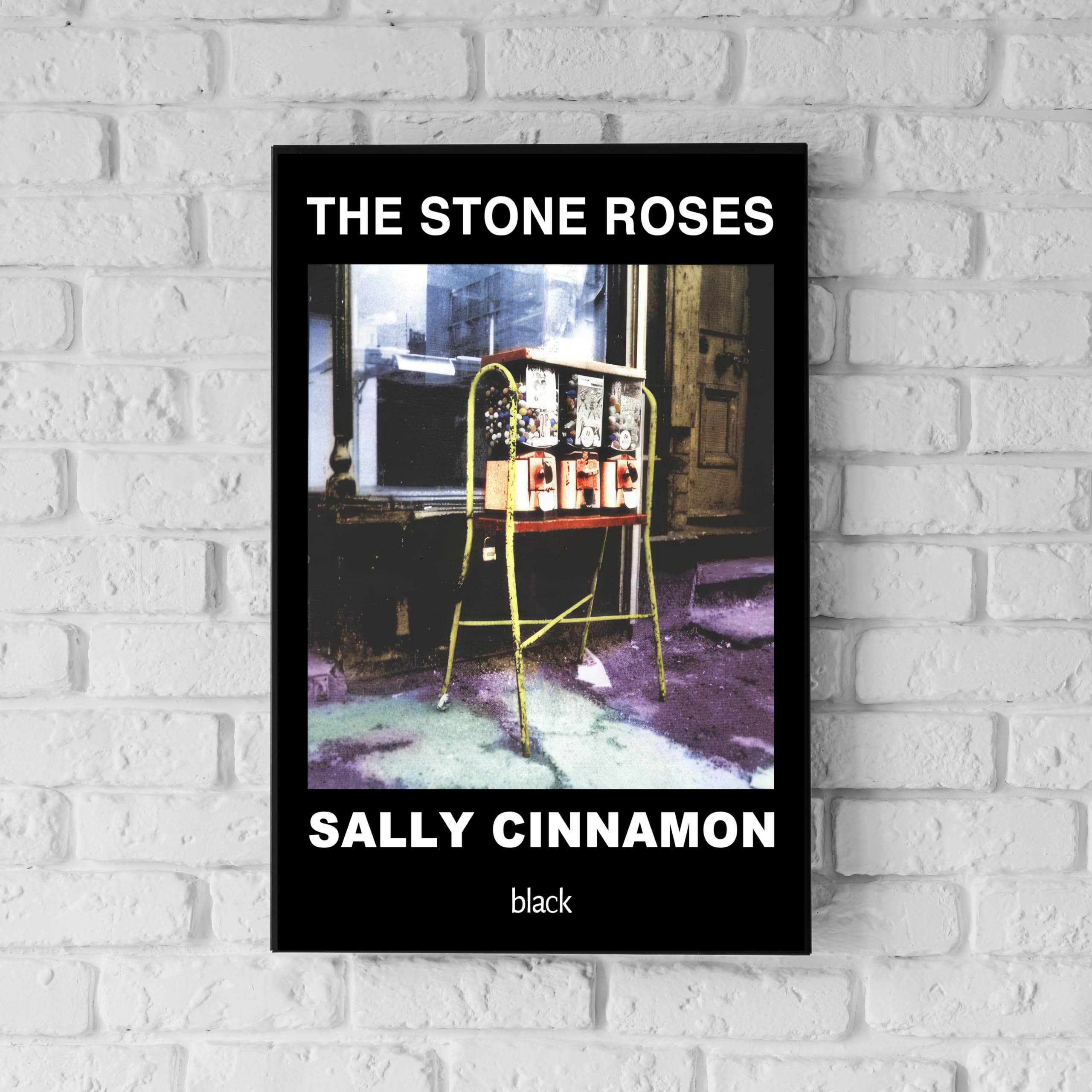 STONE ROSES The - A4 Wall Art Print, record cover 'Sally Cinnamon' - (29.7 x 21 cms PRINT ONLY)