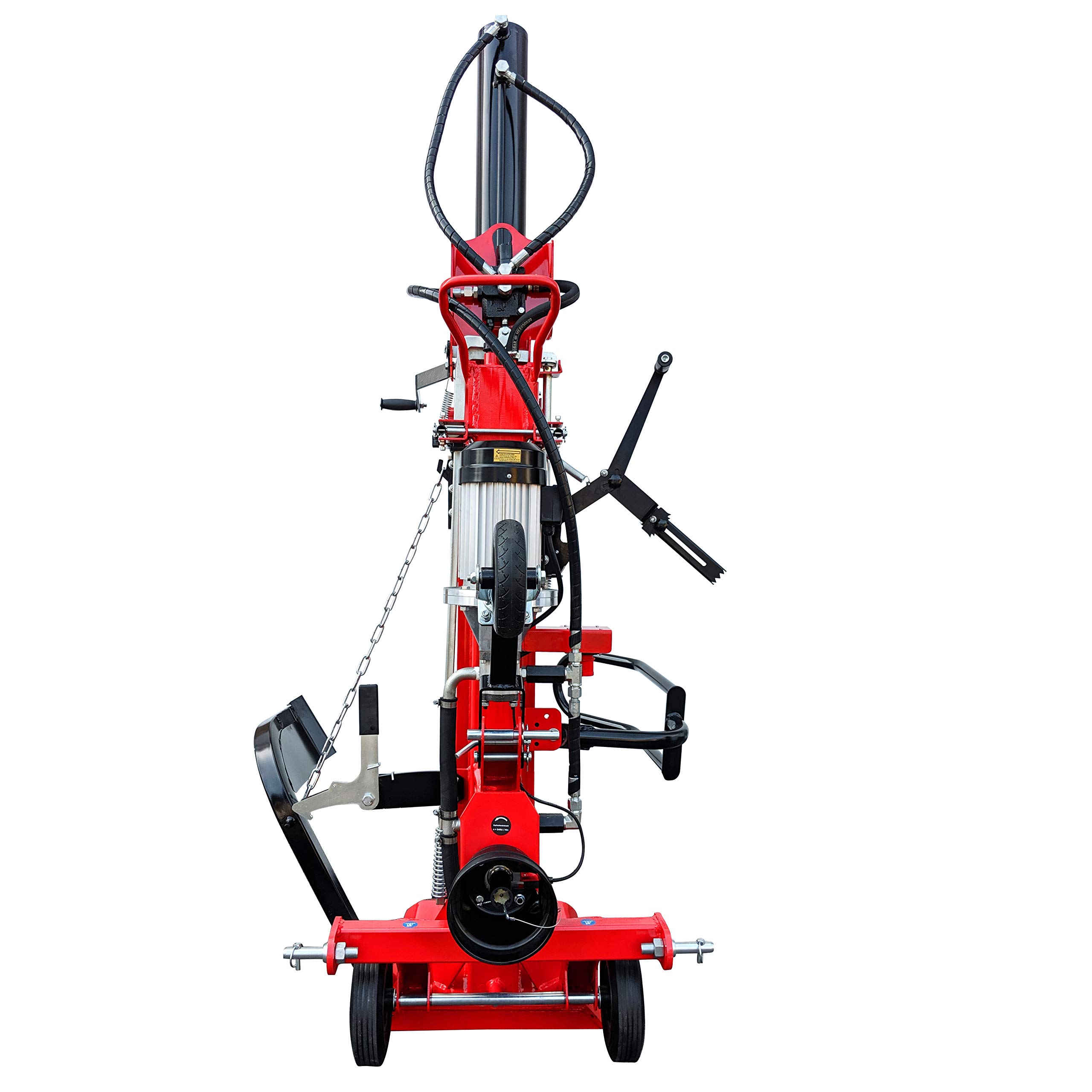 CROSSFER LS22T-PTO + E400V / 22 tonnellate di spaccatura / 110cm lunghezza spaccatura / azionamento a tre punti + motore elettrico 5,1kW 400V / funzionamento a 2 mani