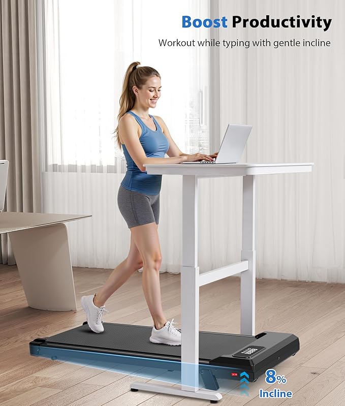 Caminadora Eléctrica Plegable con Inclinación Manual 8% - 2.5HP - 136 kg - Negro miniatura 5