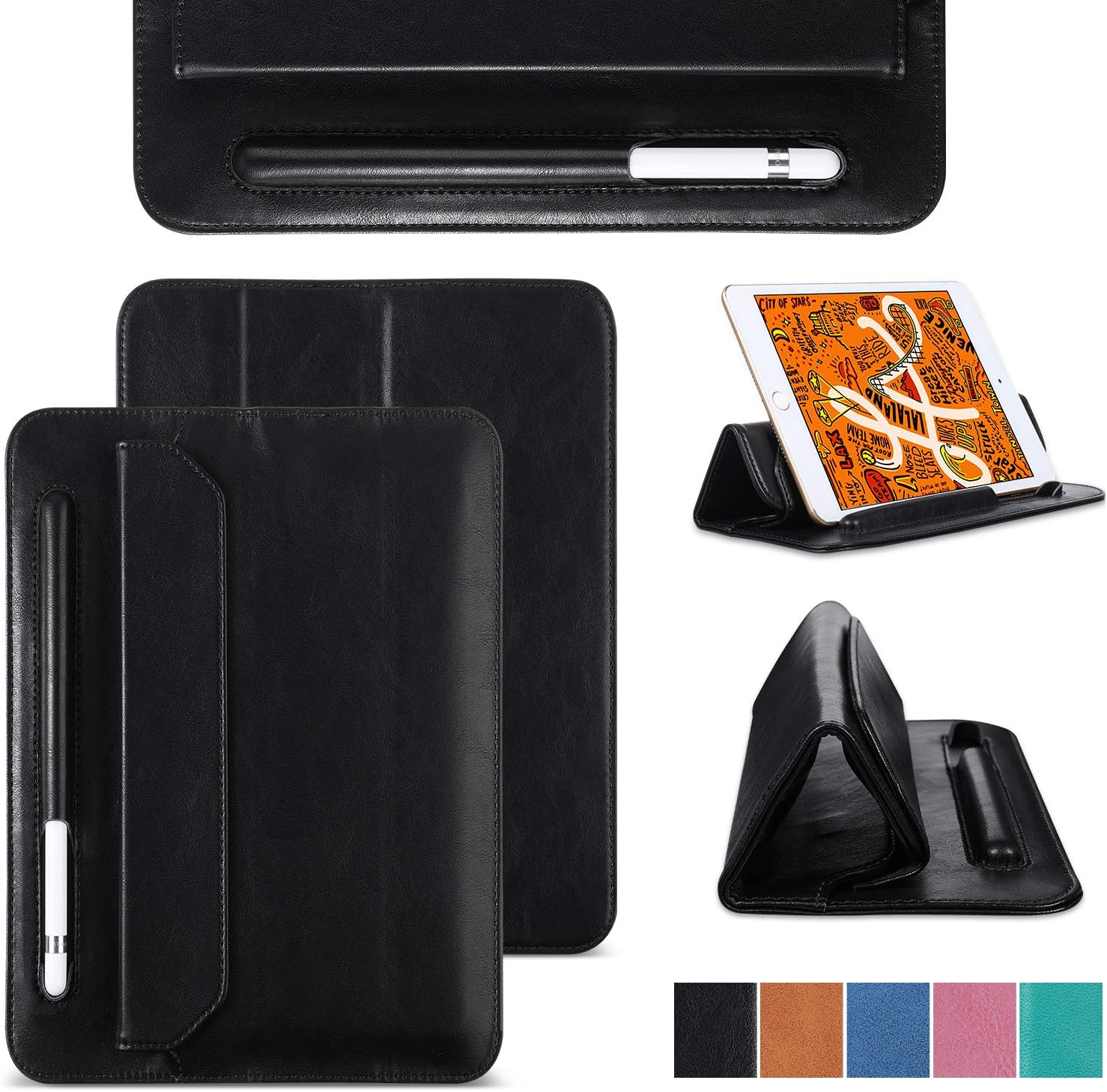 Leather Case Ipad Mini Case With Pencil Holder IPad Mini 2021