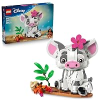 LEGO | Disney Vaiana Pua Action Figure - Maialino Giocattolo con Fiore