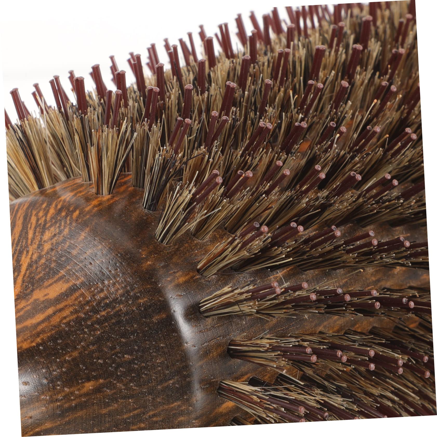 MAGICLULU Rollo De 2 Piezas Peine rizador de cerdas de cerdo pinceles redondos detangler brush de lavado peine para rizar el cabello cepillo para secar el cabello cepillo redondo