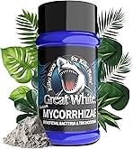 Great White Mycorrhizal Fungi 1 oz, Beneficial Bacteria for Plant Growth, Root Stimulator, Concentrated 3-in-1 Formula by Plant Success