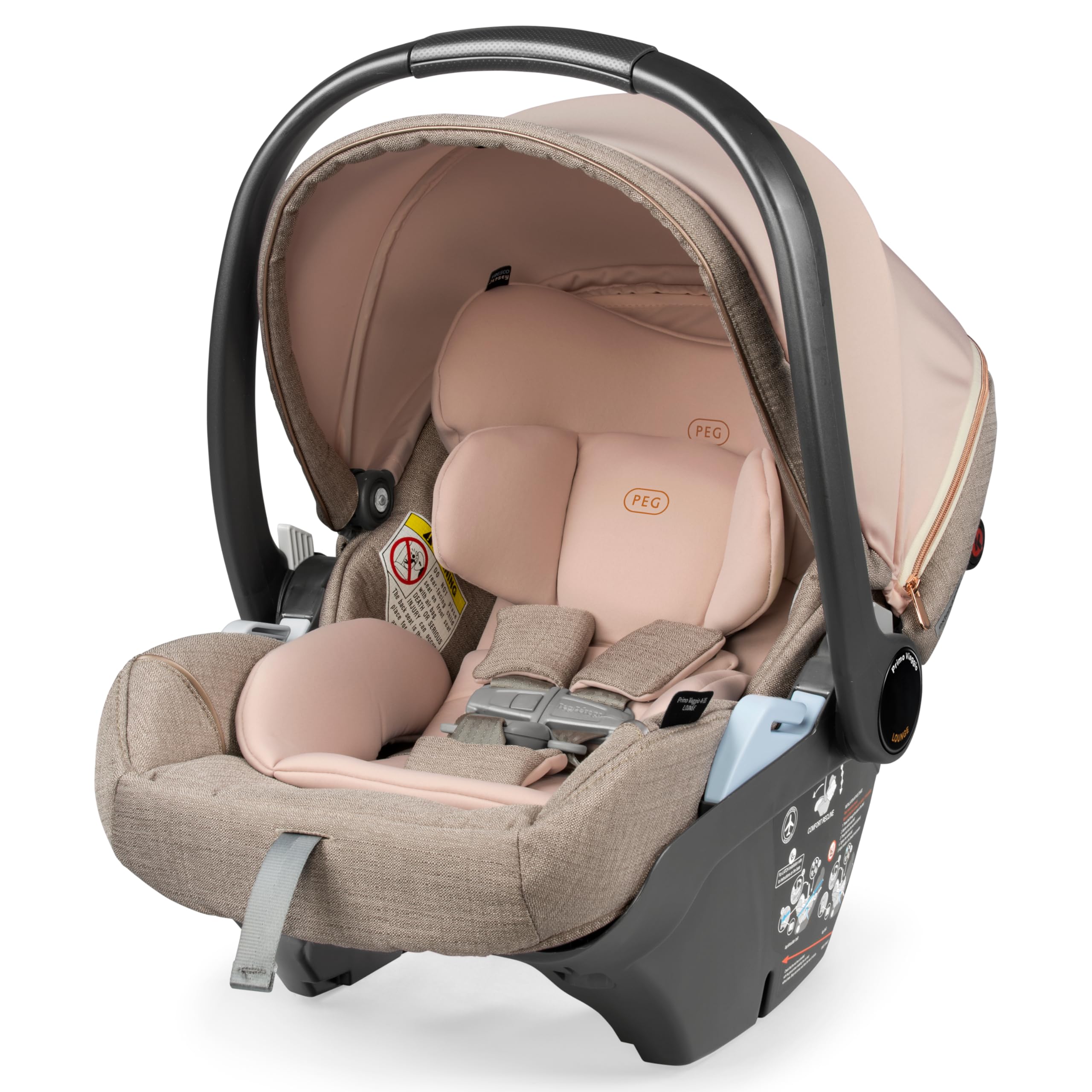 PEG Primo Viaggio Lounge - Rear Facing Infant Car Seat - Mon Amour