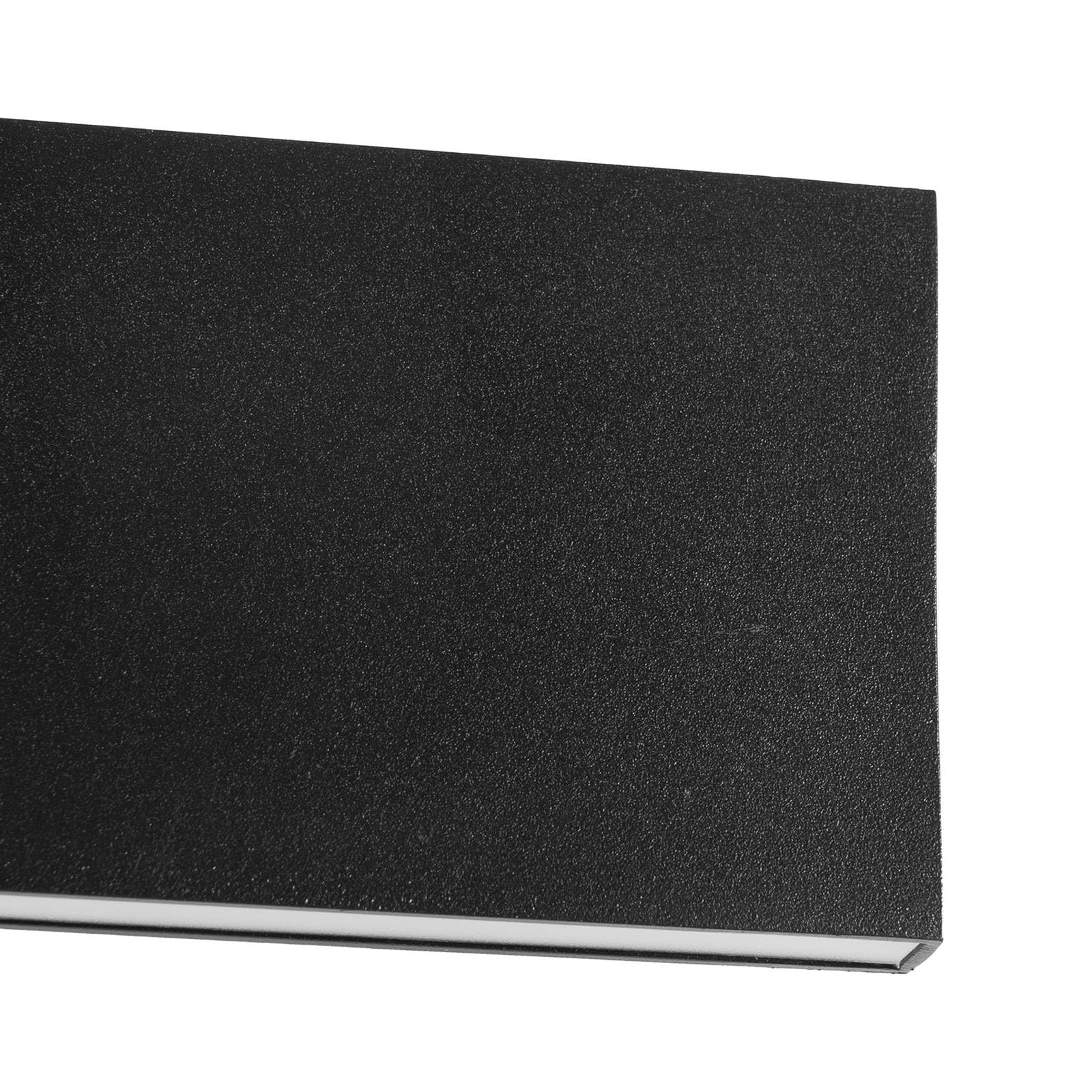 Lindby LED Wandleuchte, Wandlampe Innen Ignazia (Modern) in Schwarz aus Metall (2 flammig) - Wandstrahler Wandbeleuchtung Schlafzimmer/Wohnzimmer Wohnzimmerleuchte