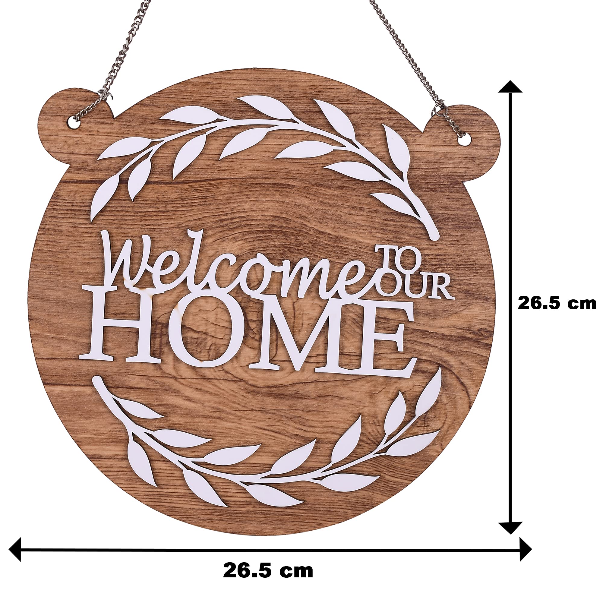 Sehaz Artworks Wooden Wall Hangings | Home Décor Items | Home Decoration Items - WEL-Home-WHT - Image 3 thumbnail