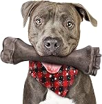 Jouets pour chiens pour les brochettes agressives, Bons pour chiens indestructibles pour les pincettes agressive, Jouet pour chiens de boucherie pour chiens lourds, Jouets de dents de grand chien avec Nylon durable pour les chiots de grande race/moyen