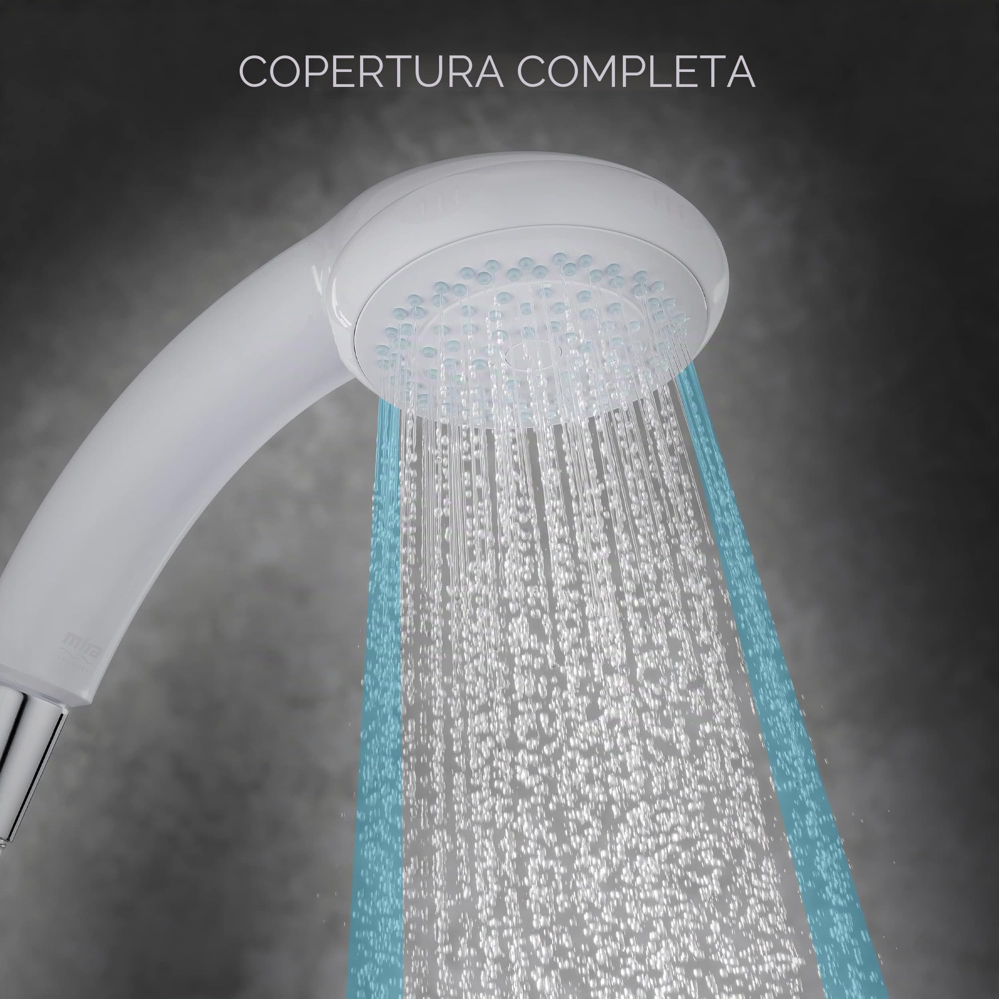 Mira Showers 2.1605.177 Logic 4 Soffione Doccia, Bianco