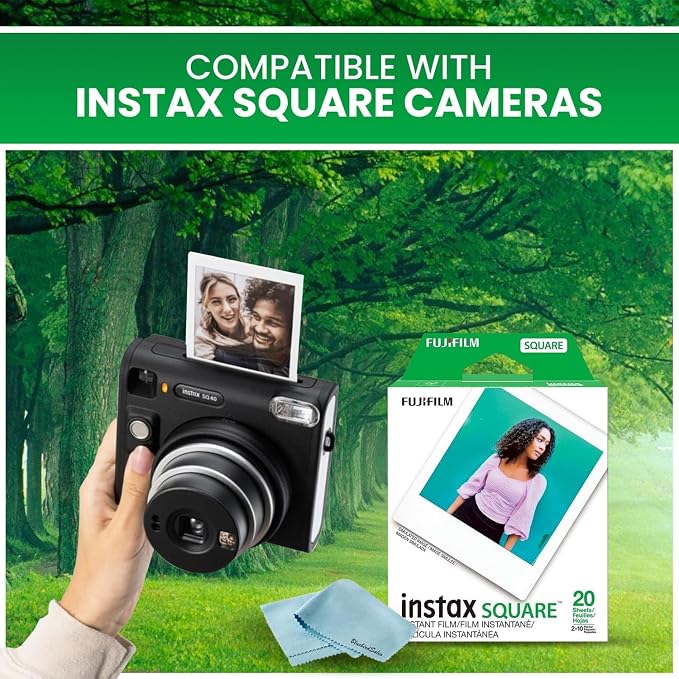Película instantánea Fujifilm Instax Square Twin Packs miniatura 6