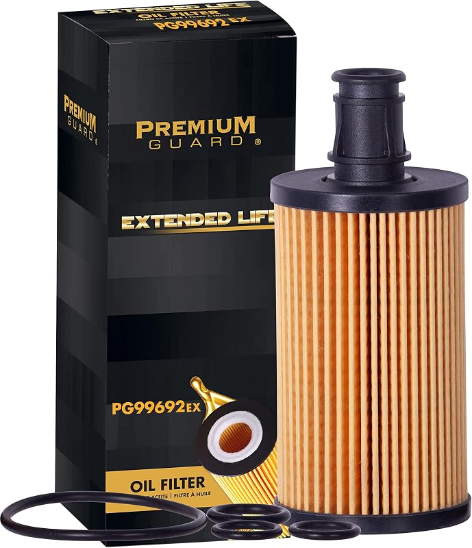Filtro de óleo de longa duração Premium Guard PG99692EX para Land Rover e Jaguar – 1 unidade