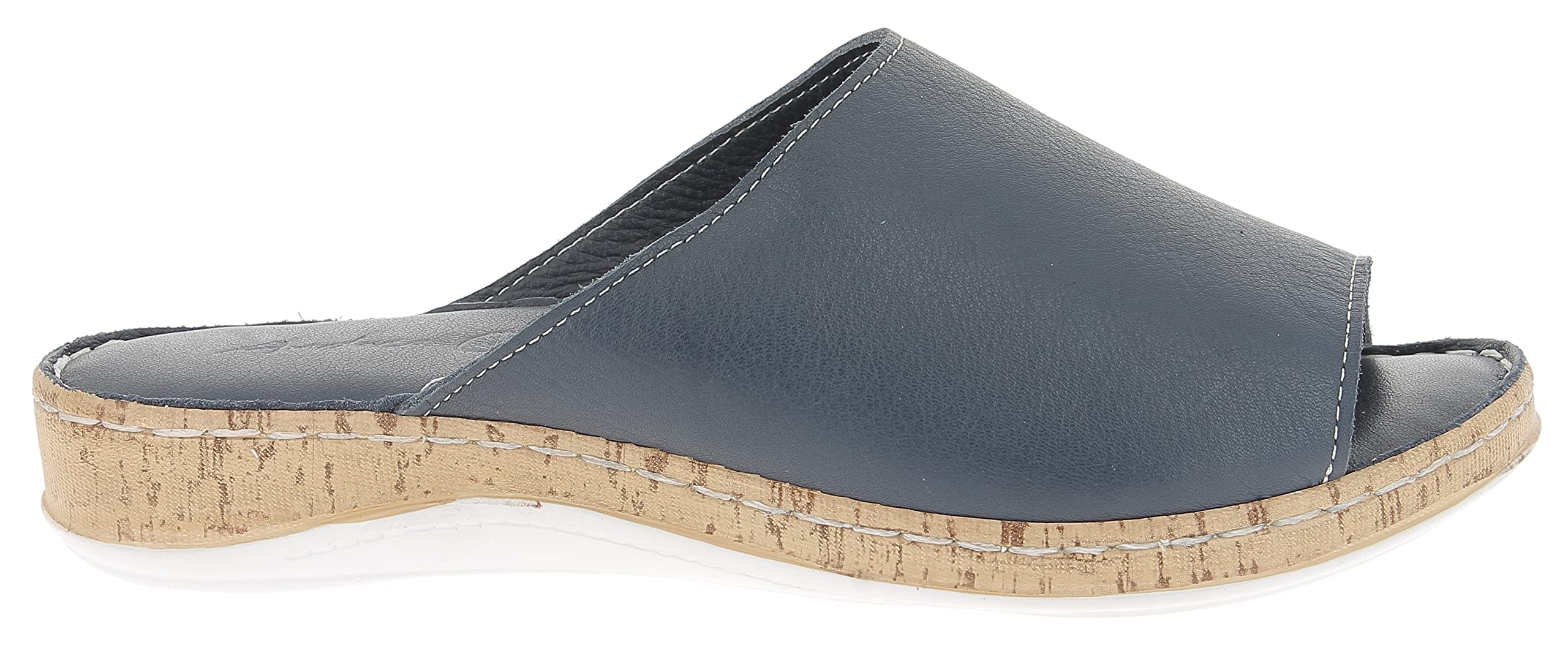 Andrea Conti Women's Mules, Dark Blue, EU 40, D Blue, 8 UK