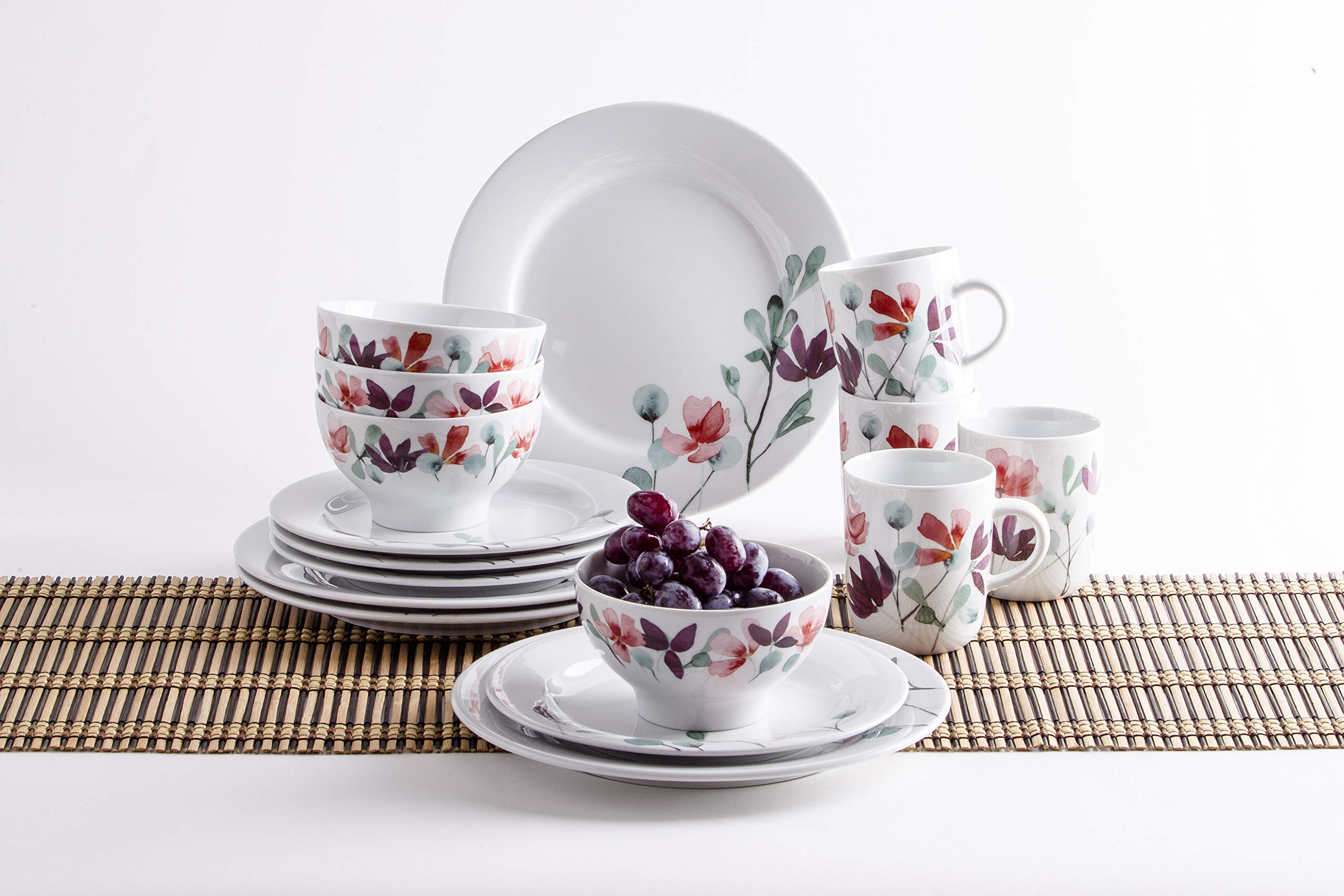 KAHLA 食器セット Amazon.com | KAHLA Flat Plate Porcelain Contemporary Plate, Sunny