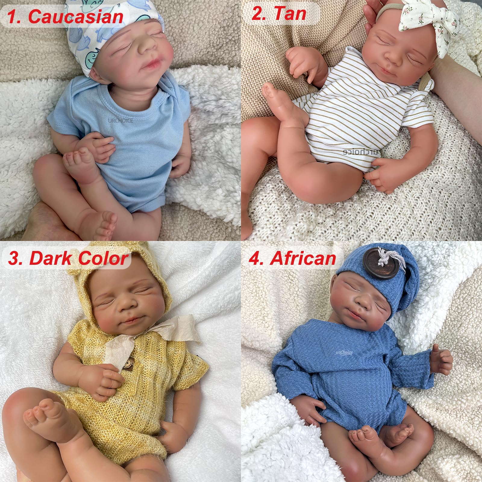 Amazon.com: Oppaionaho 19 Inch Pascale Realistic Reborn Baby Dolls