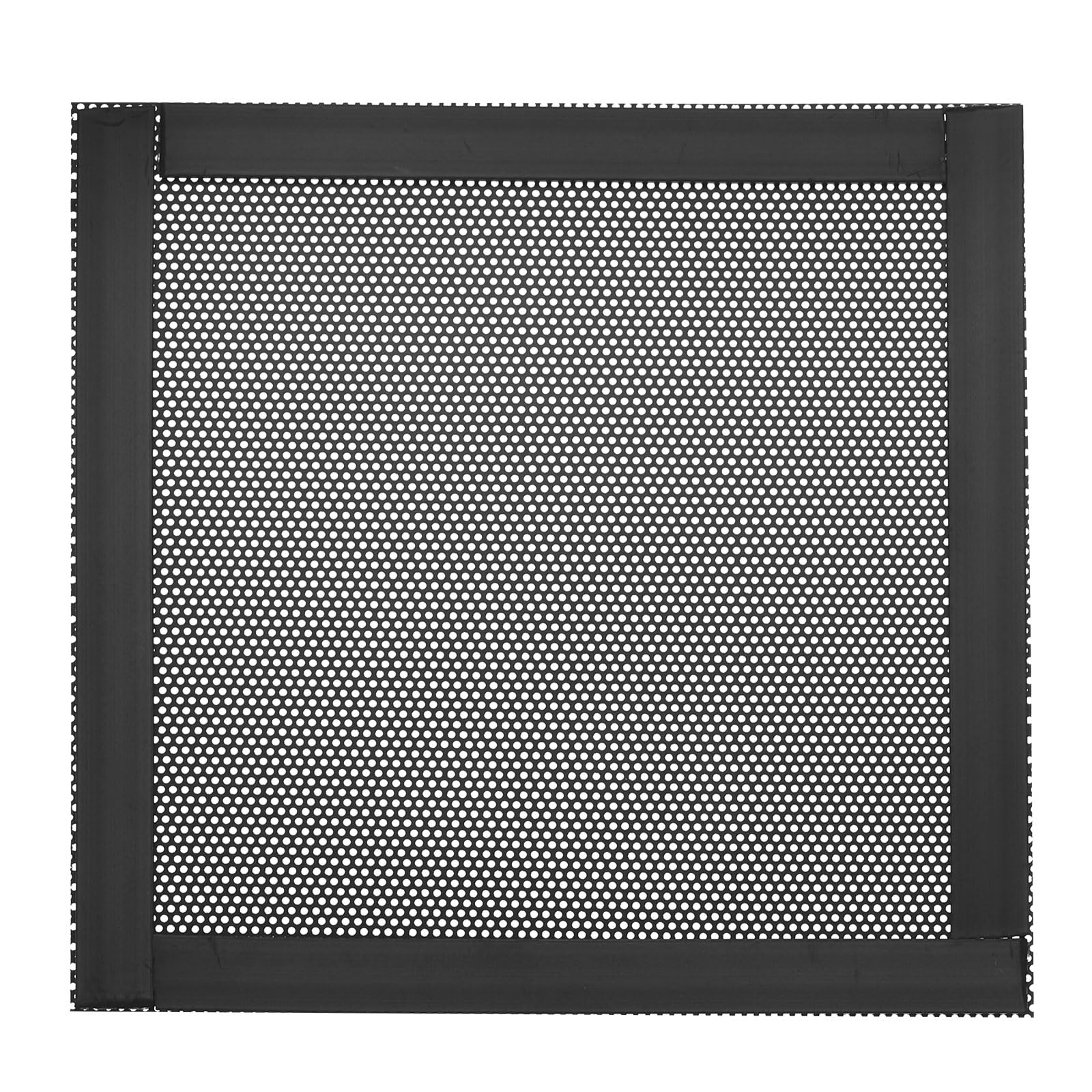 MECCANIXITY 5PCS PC Dust Filter, 120mmx120mm PVC Computer Case Cooler Dustproof Mesh Cover Fan Grills for Computer Chassis Speaker, Black