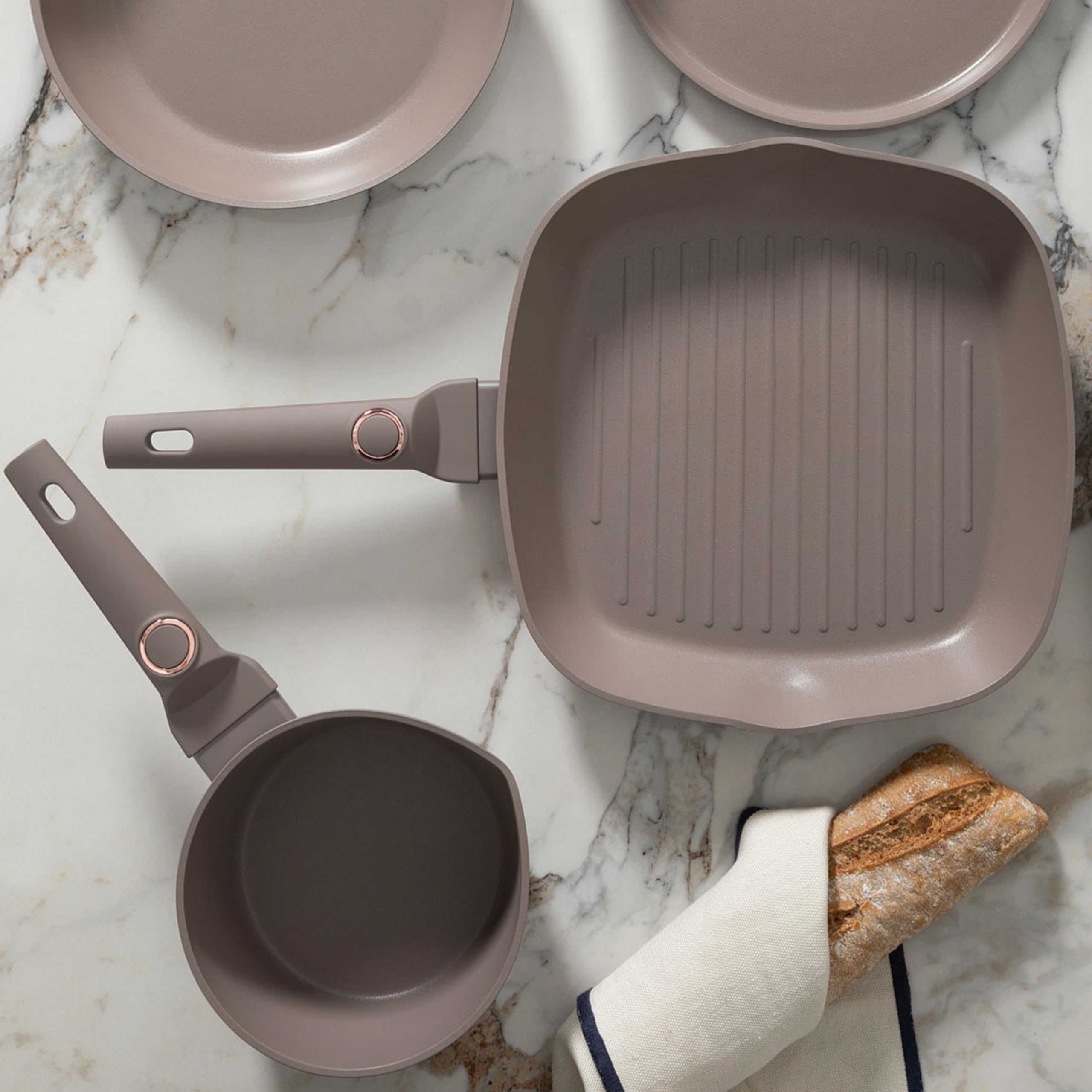 Mudo Home Berlinger Haus Sahara Grill Tava 28 Santimetre Taupe