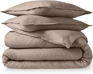 Bare Home Flannel Duvet Cover Set