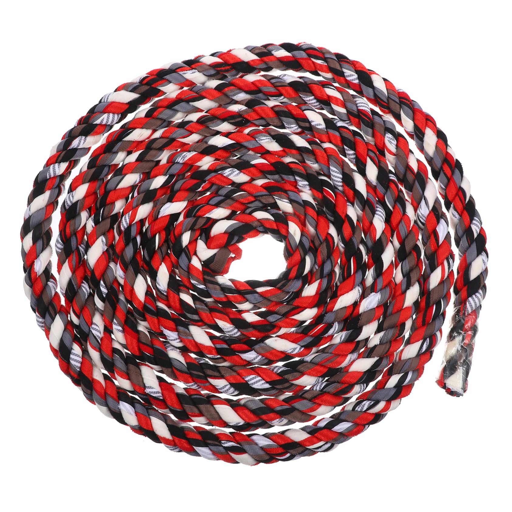 Angoily Gedrehtes Stoff Tauziehseil 5m 30mm für Kinder Geeignet für Tauziehen Wettbewerbe Fördert Teamarbeit und Zusammenarbeit Zufällige Farbe