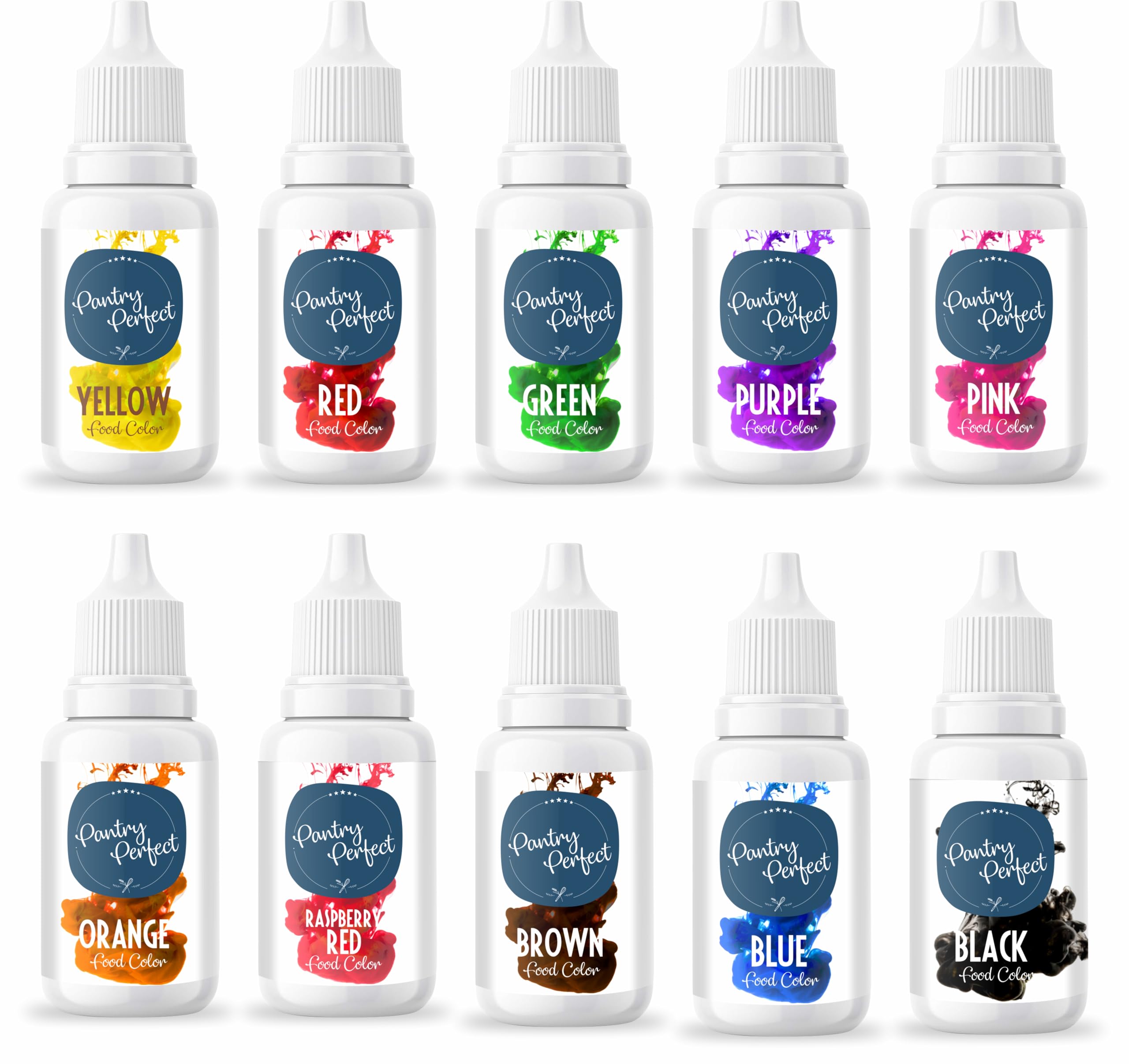 Pantry Perfect Food Colors, 25ml Each, (Pack of 10) (B0CRPBMGXM) Amazon Price History, Amazon Price Tracker