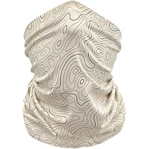 FROGG TOGGS Chilly Pro Cooling Neck Gaiter, Topographical