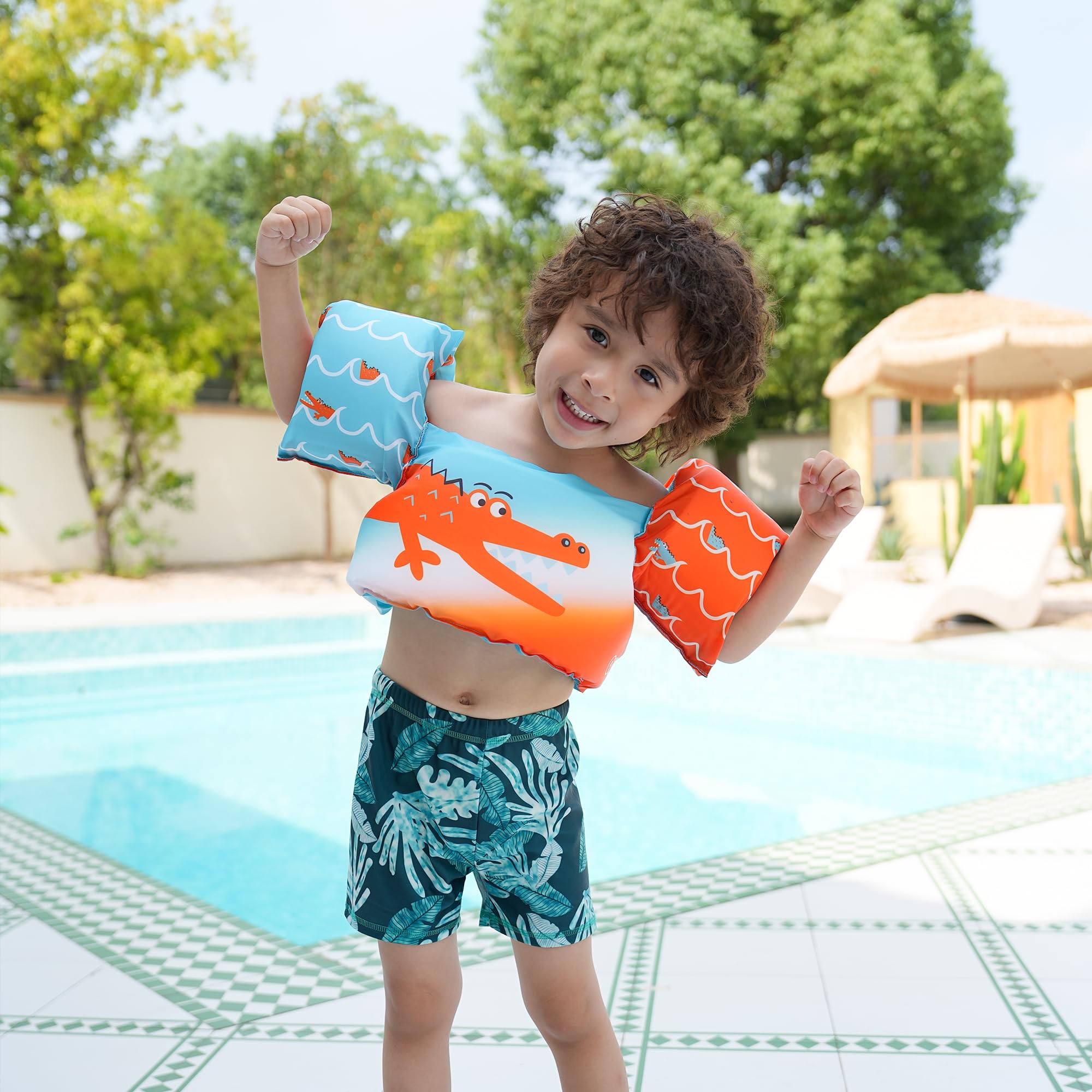 DOBBO Roze Puddle Jumper - Zwembandjes - Zwemvest - Zwemvleugels - voor