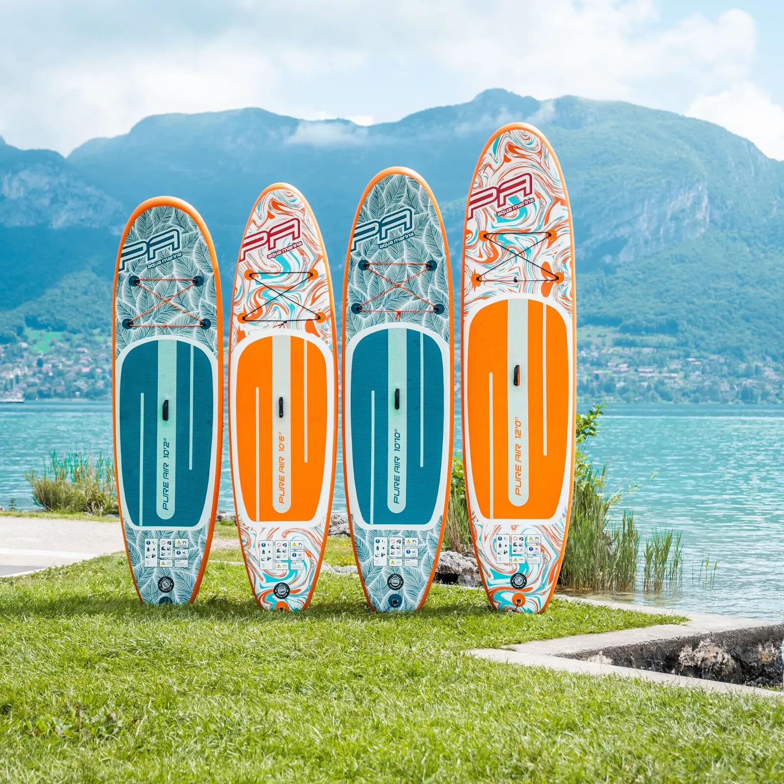 Aqua Marina Pure Air Coast SUP Board gonfiabile Stand Up Paddle Set