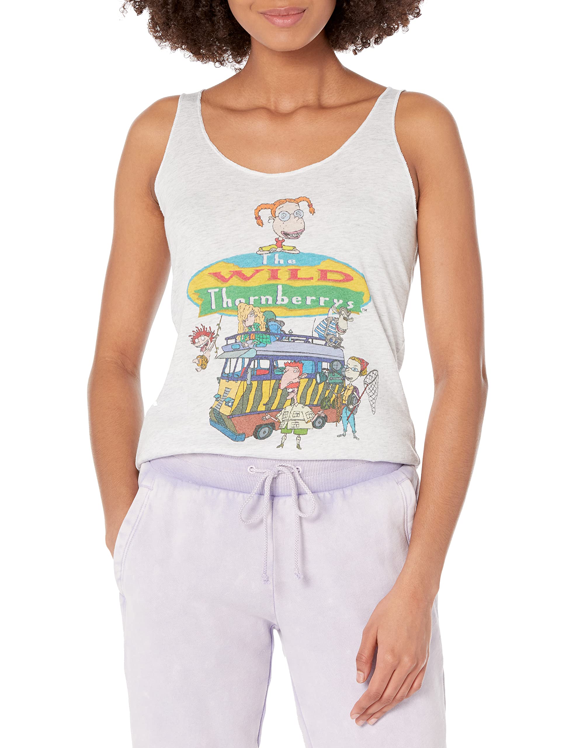 Camisa Nickelodeon para mujer con diseño de logotipo grupal en algodón suave 3