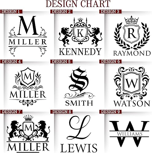 Miniatura 2 de Amazing Items Single  Regalos de whisky para hombres, vasos de whisky personalizados con nombre e inicial  9 diseños  9 onzas, vasos de rocas con