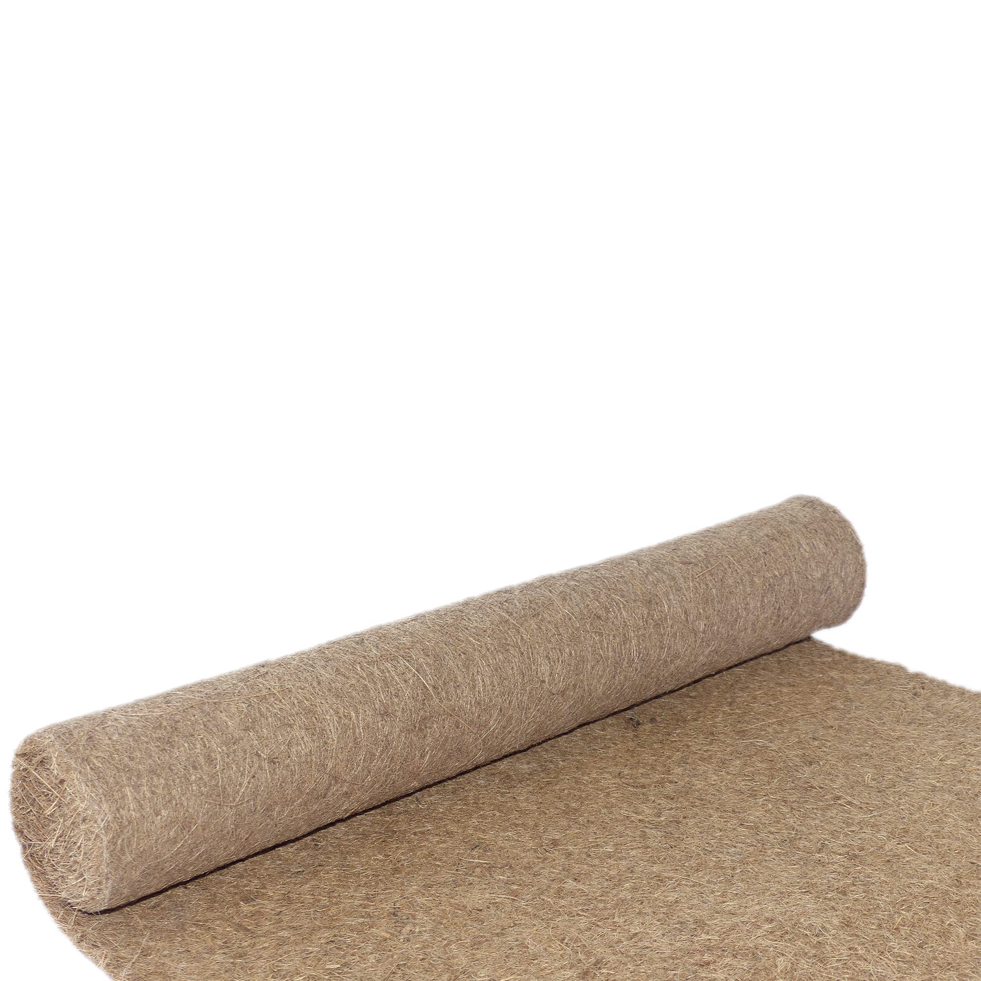 Novatool 4 esteras de cultivo para protección contra heladas, 150 x 50 cm, alfombra de fibra de coco, alfombra para roedores, alfombrilla térmica de tejido de coco, protección invernal, palmeras,