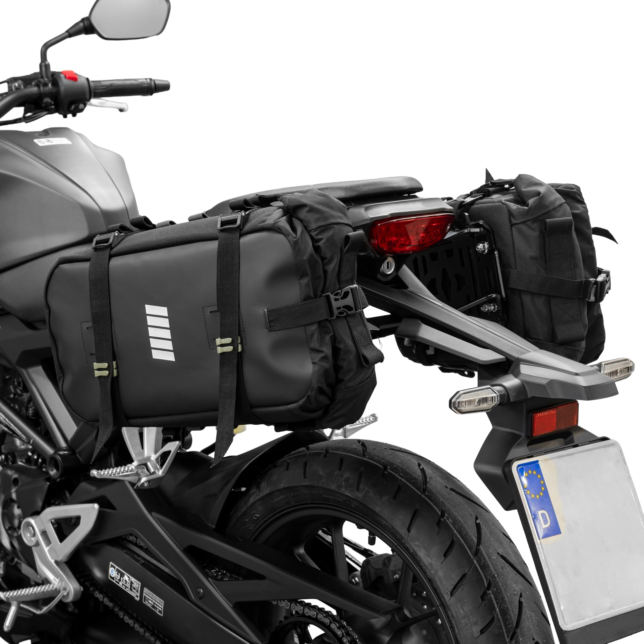 ZIEGER Seitentaschenträger kompatibel mit Honda CB 125 R Kofferträger