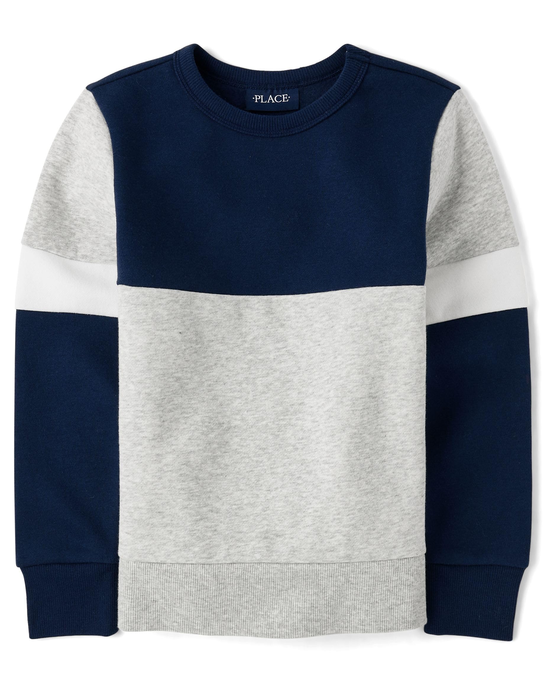 Long Sleeve Crew Neck Pullover Sweatshirt