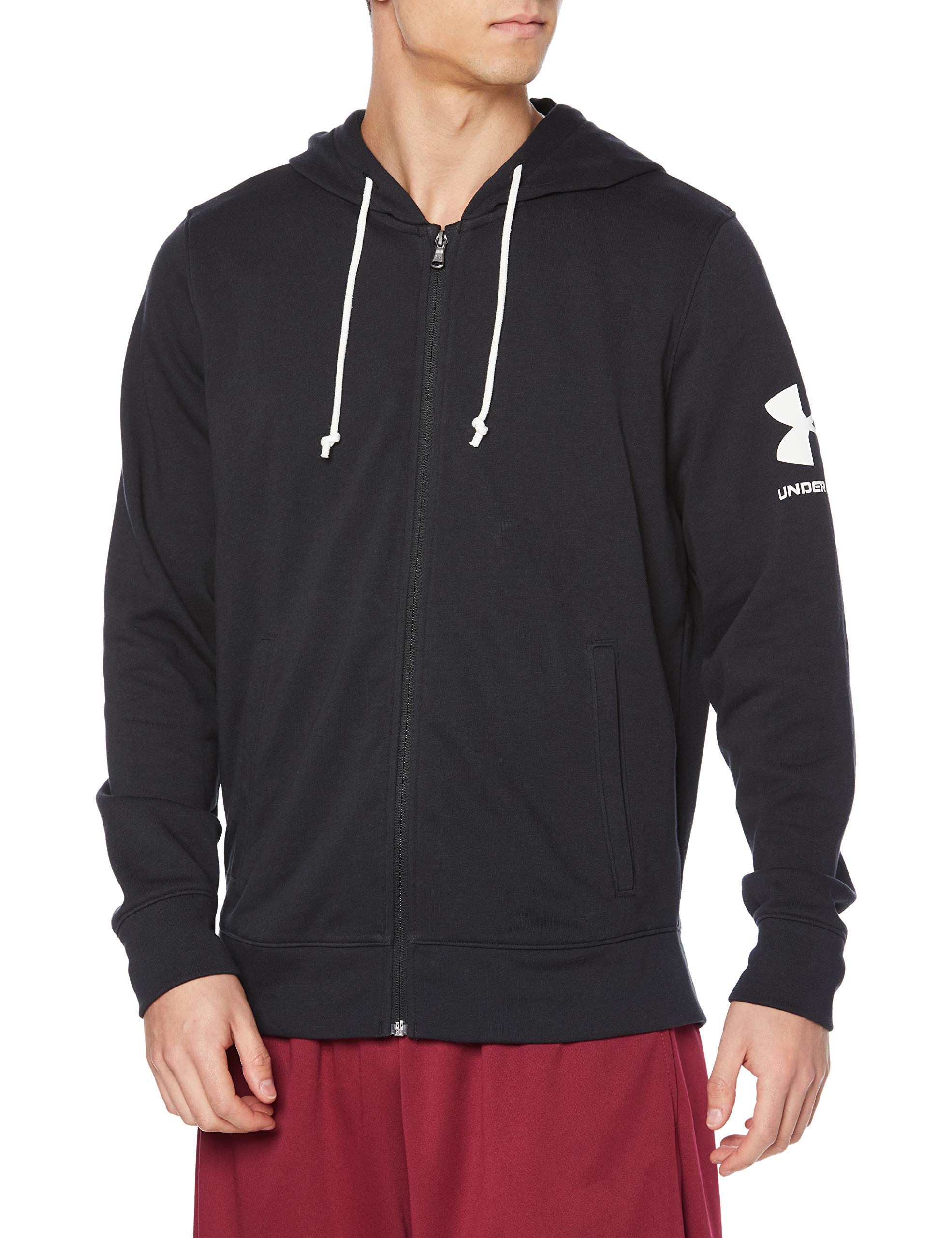 mens RIVAL TERRY FZ HD Hooded Sweatshirt
