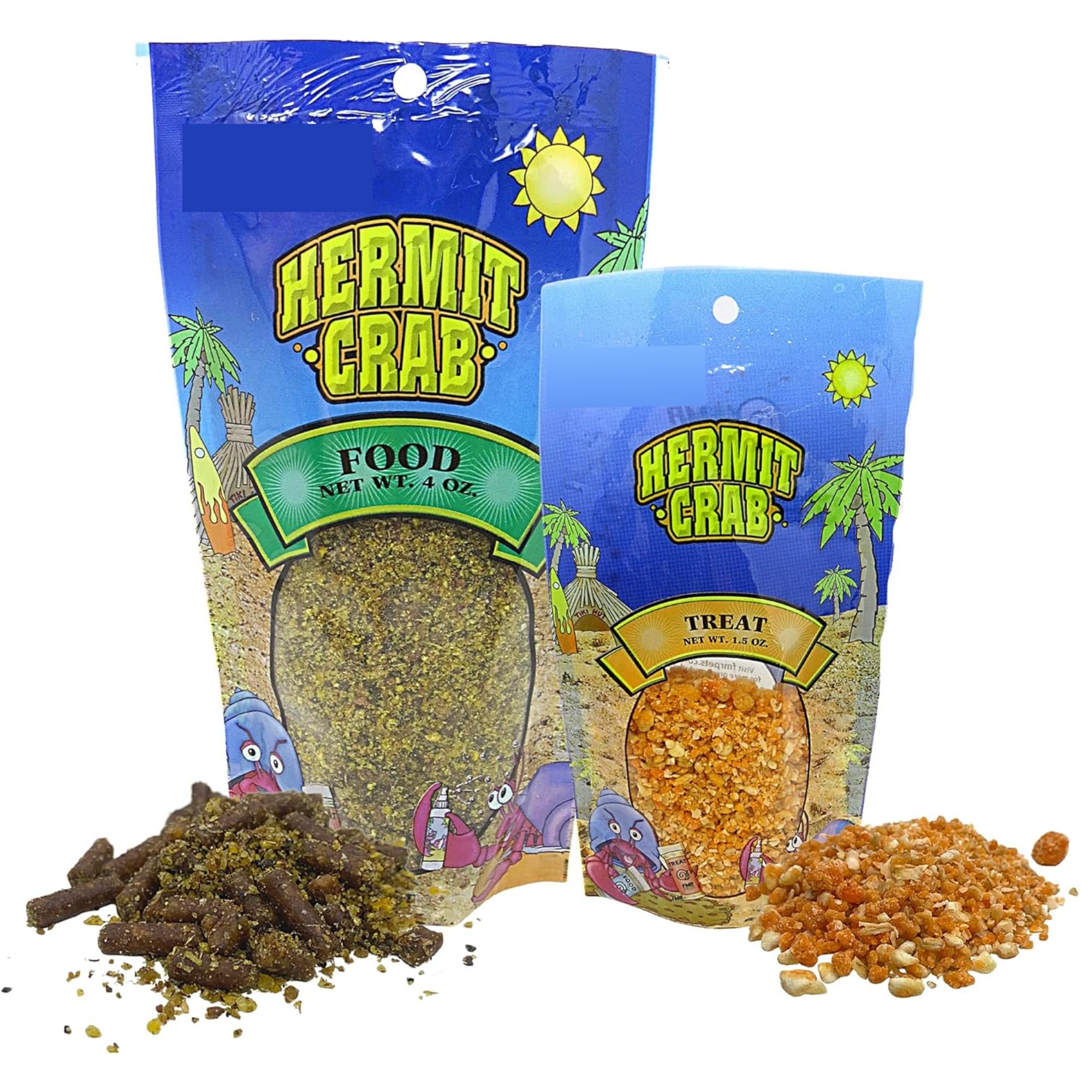 Needzo Hermit Crab Food and Treat Set