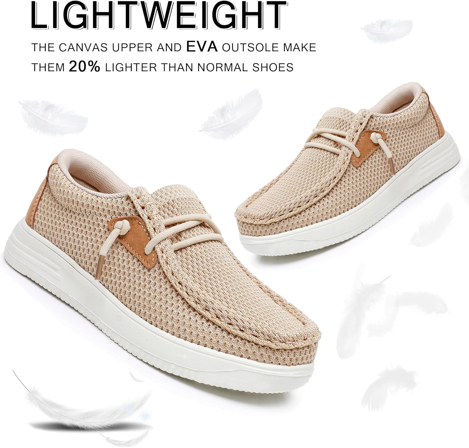 Felabo Kids Boys Girls Slip-On Casual Loafers Canvas Walking Shoes Comfortable & Lightweight (Toddler/Little Kid/Big Kid) - Image 4