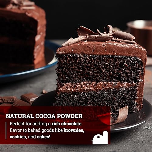 Miniatura 5 de Hoosier Hill Farm Cacao en polvo natural, 1 libra (paquete de 1)