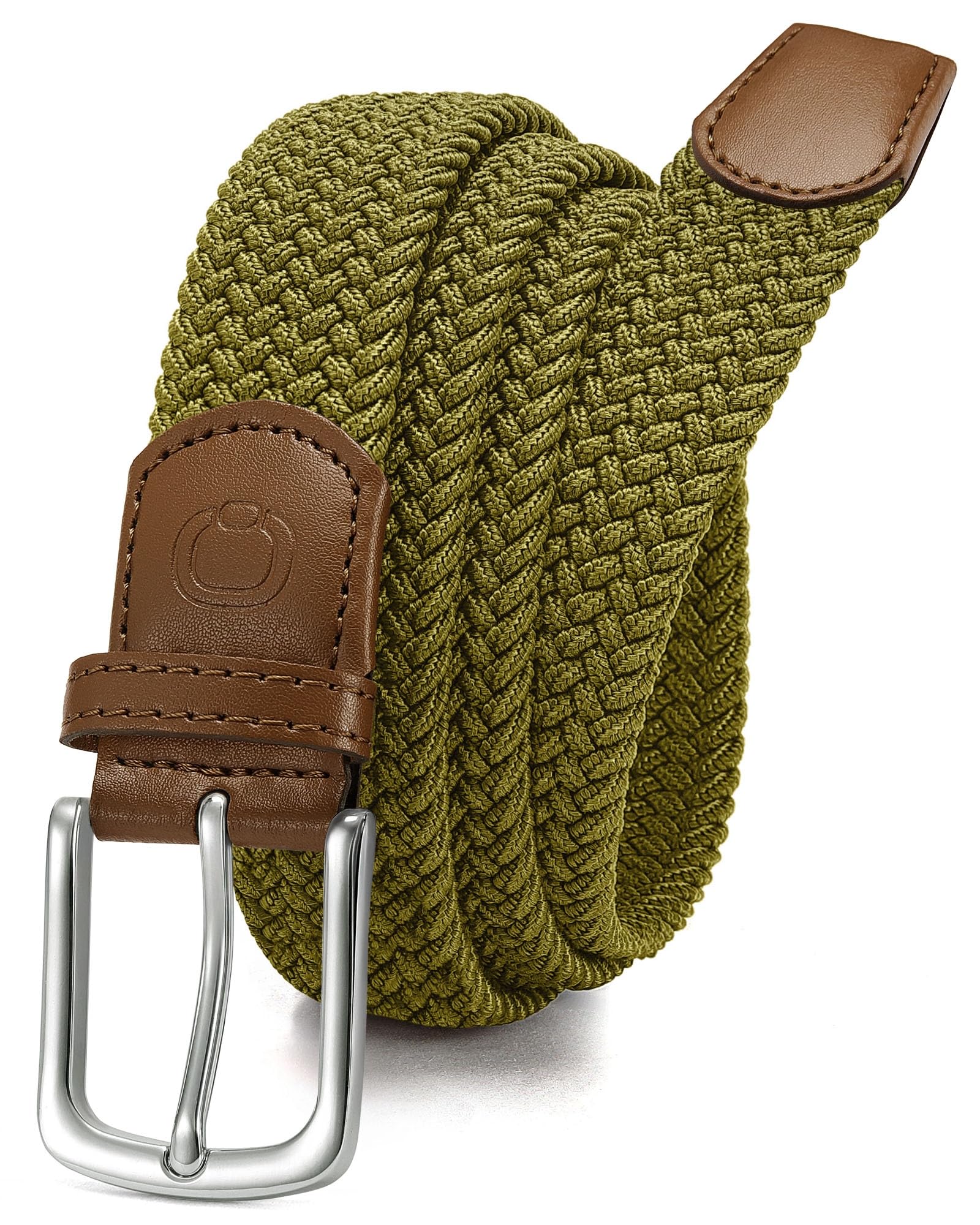 CHAOREN Stretch Belt for Men - Elastic Belt for Golf &amp; Casual Wear