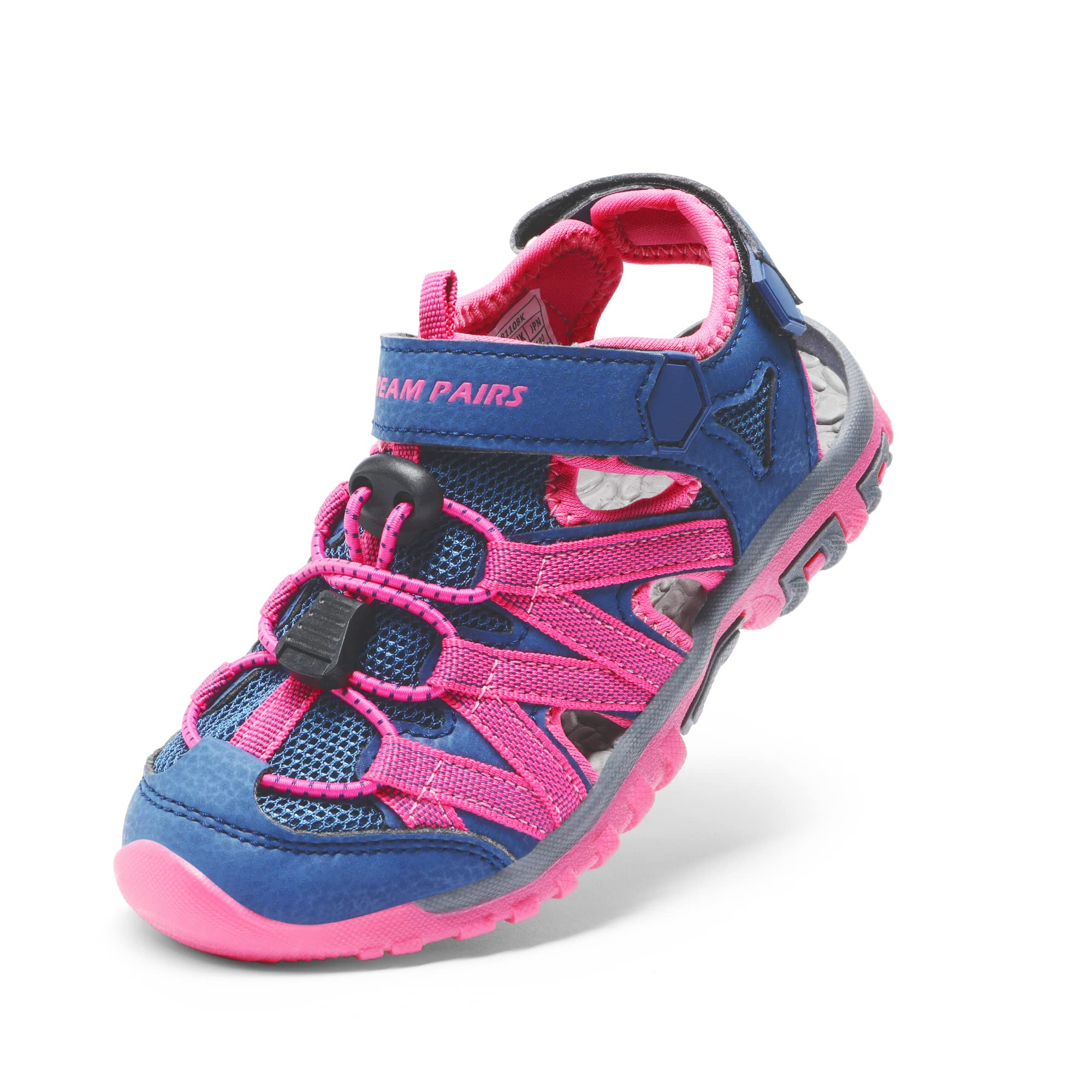 DREAM PAIRS Boys Girls Closed-Toe Outdoor Summer Sport Sandals for Little/Big Kid