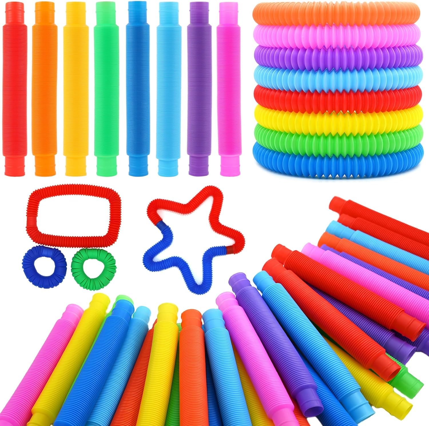 See full amazon price history chart for Xianco Pop Pack of Tube Sensory Fidget Toy, Multi-Color Stretchable Pipes (Pack of 10) Xianco Pop Pack of Tube Sensory Fidget Toy, Multi-Color Stretchable Pipes (Pack of 10) (B0CH9VVP62) Amazon Price History, Amazon Price Tracker